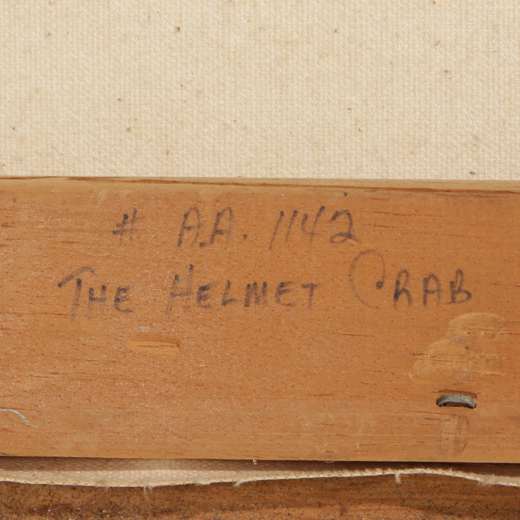 Embellished Collotype After Carolyn Blish "The Hermit Crab," Late 20th Century