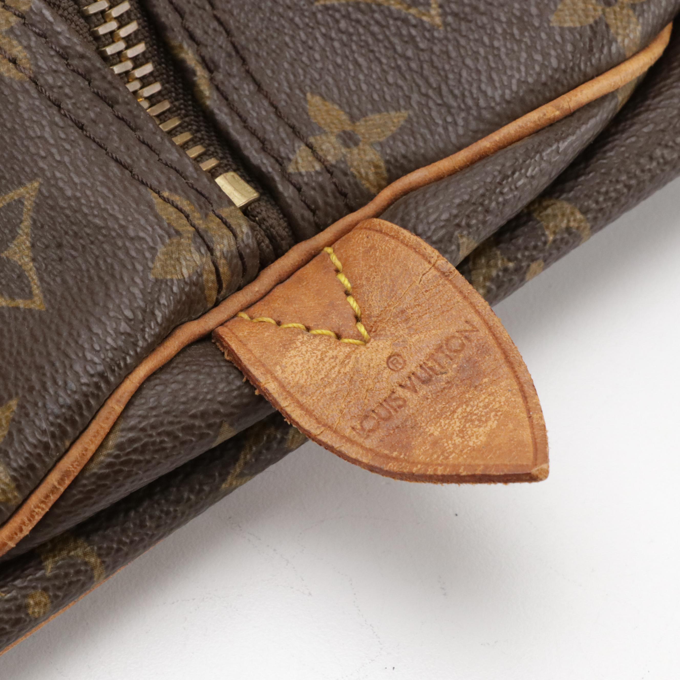 Louis Vuitton Keepall 60 in Monogram Canvas and Vachetta Leather