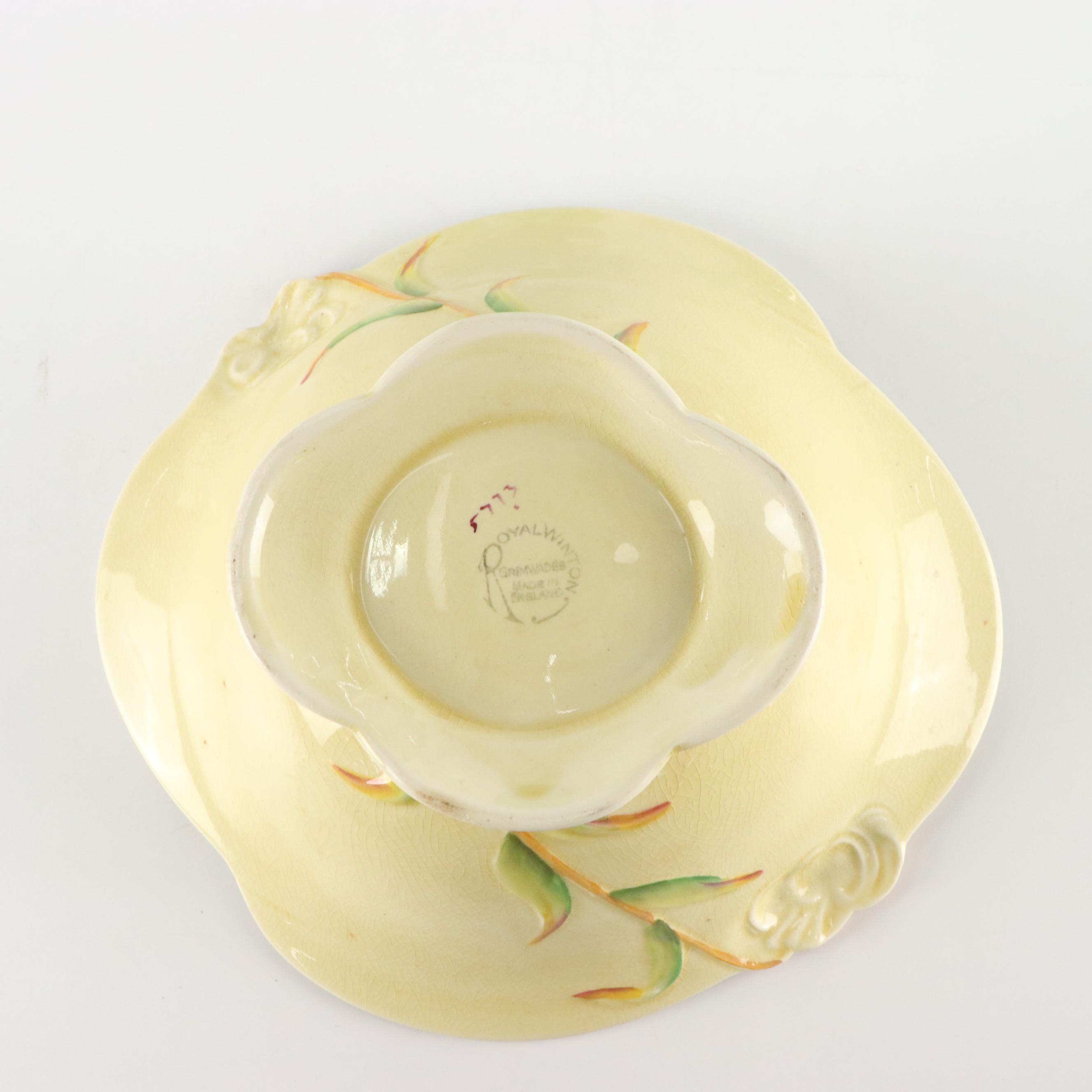 Royal Winton Ceramic Dinnerware with Other Ceramic and Glass Tableware
