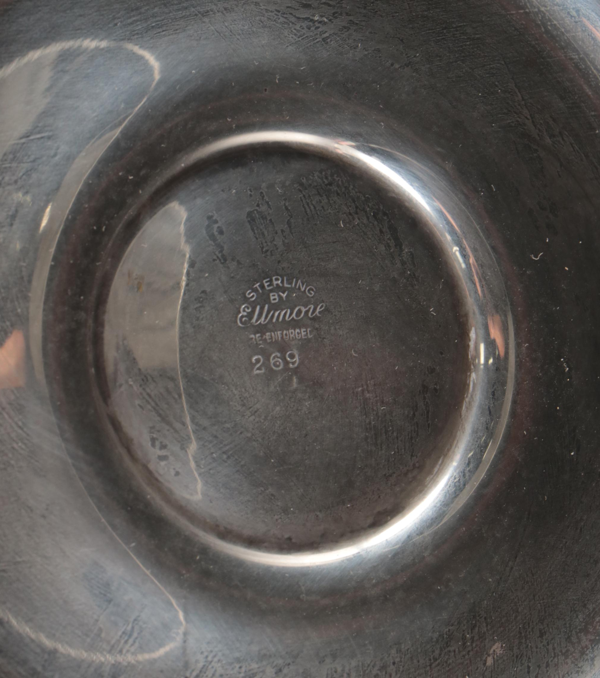 Pair of Ellmore Weighted Sterling Silver Convertible Three-Arm Candelabra