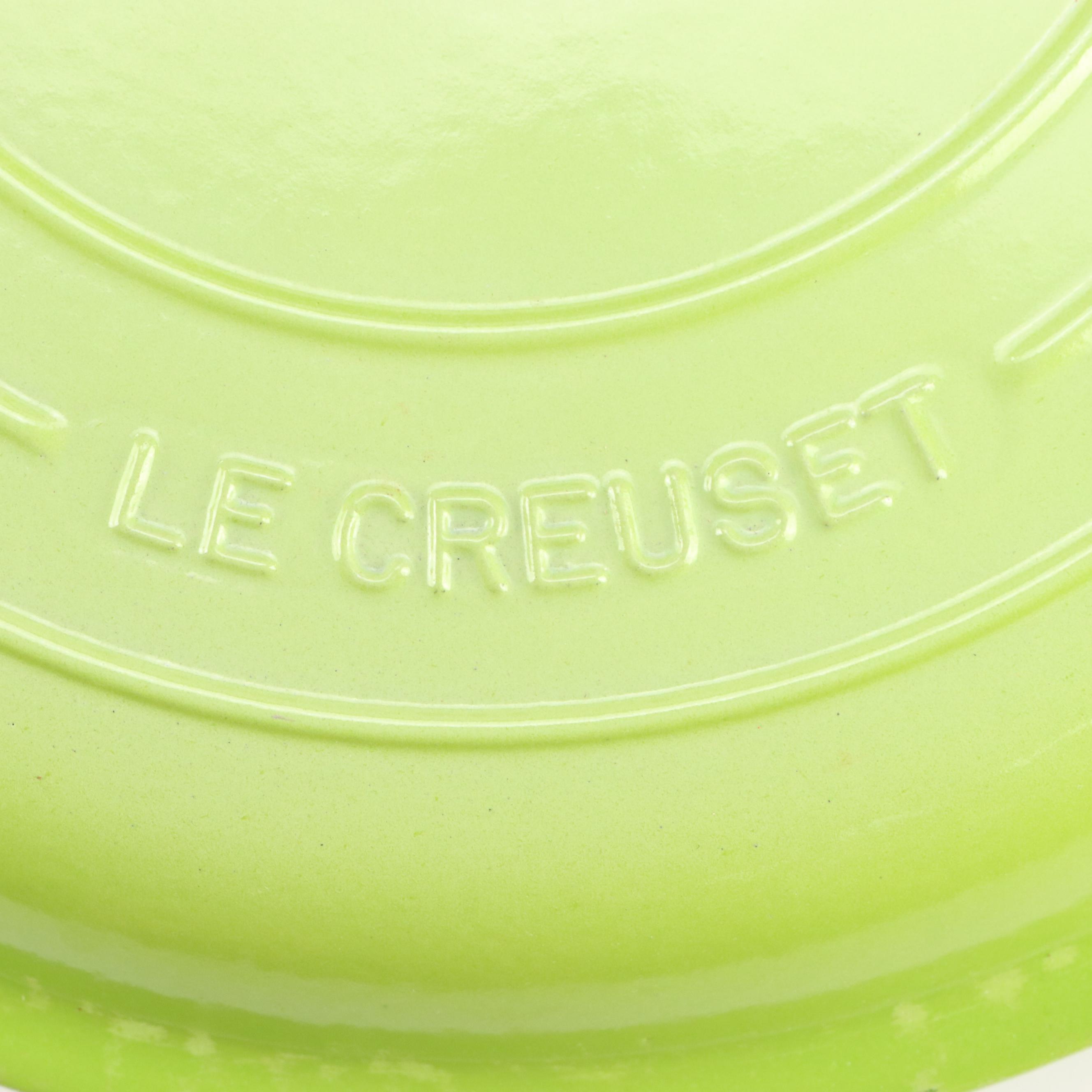 Le Creuset Kiwi Green Enameled Cast Iron Braiser