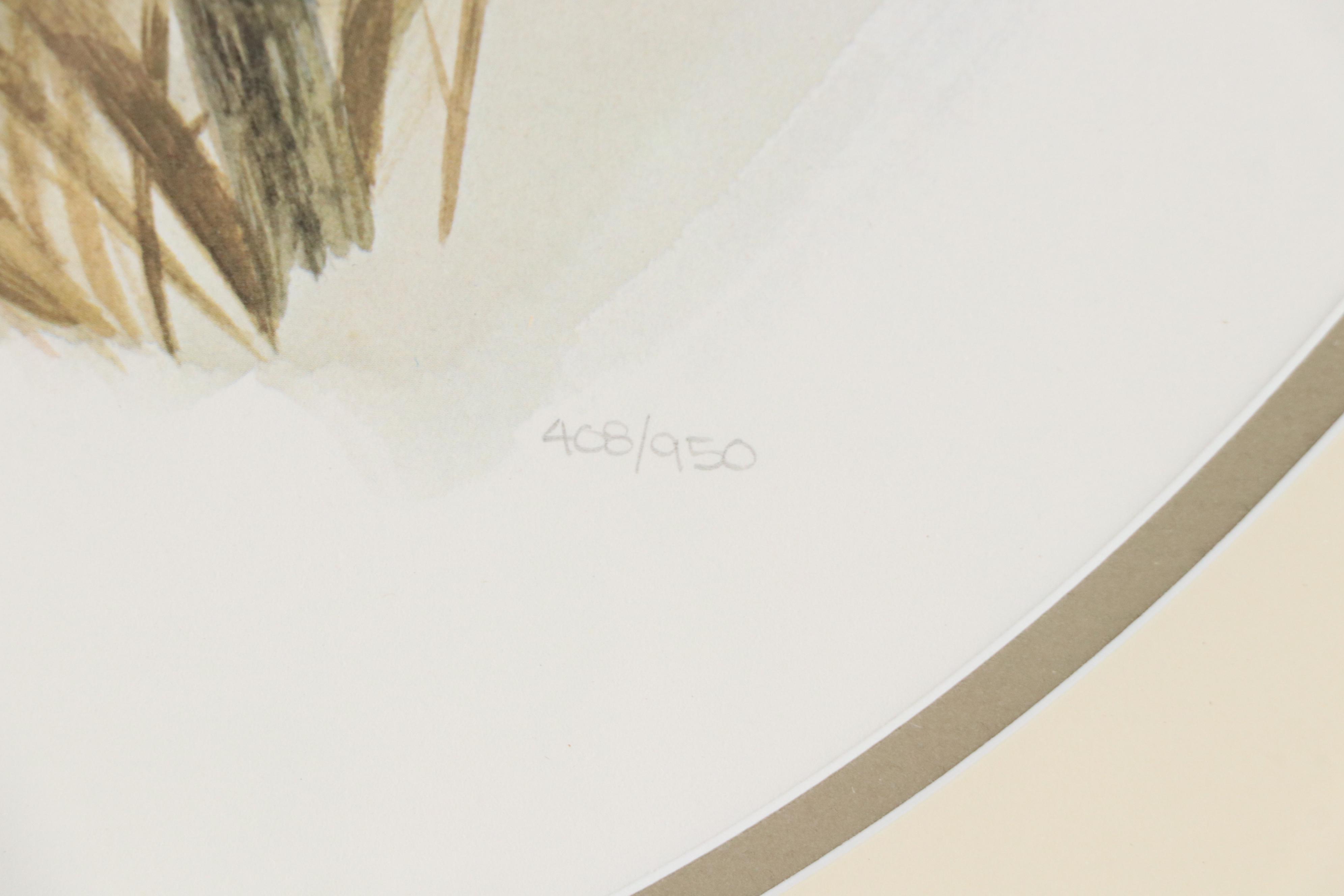 John A. Ruthven Offset Lithograph "Cardinals"