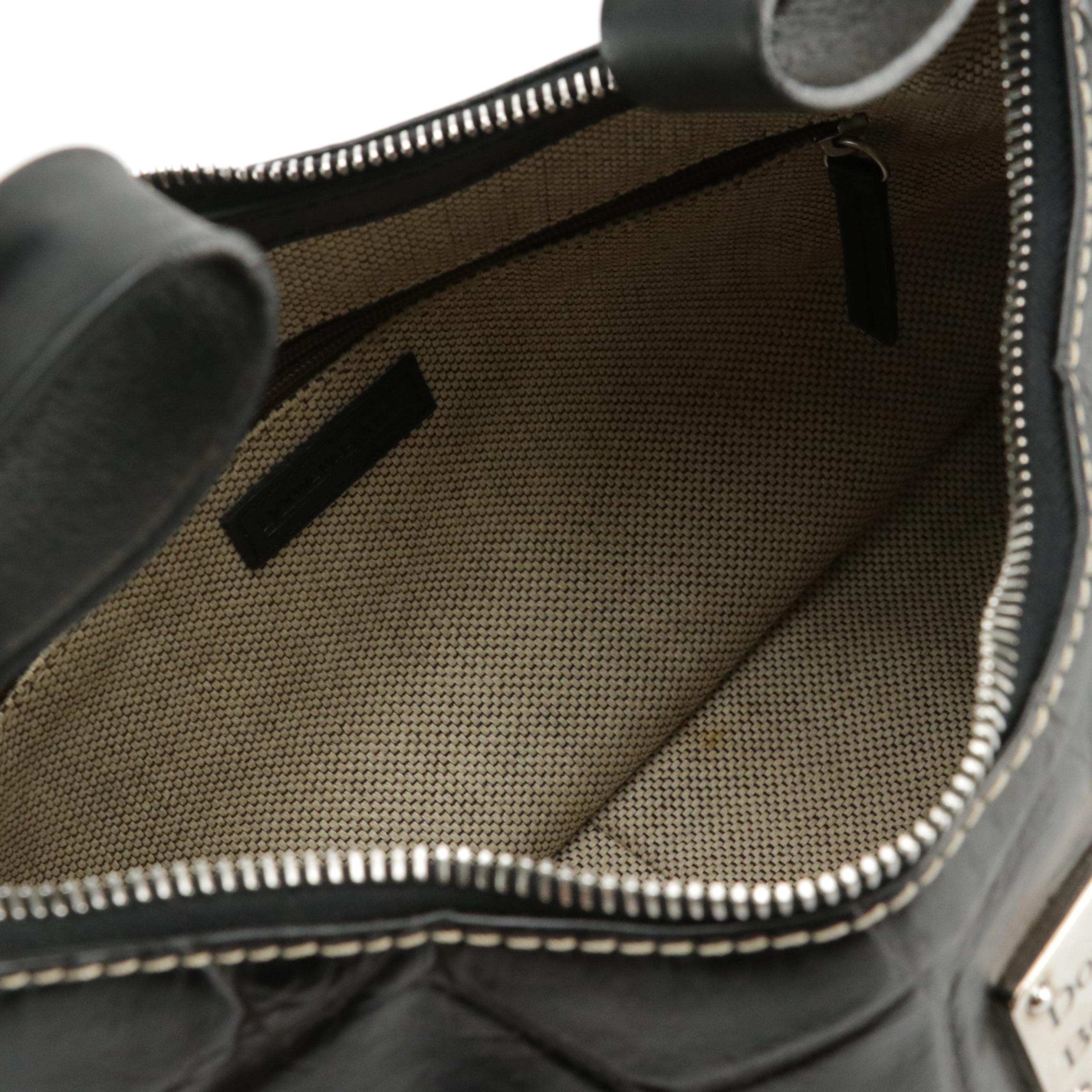 Coach Silver Satin Mini Madison Bag, Dooney & Bourke Croc Embossed Leather Bag