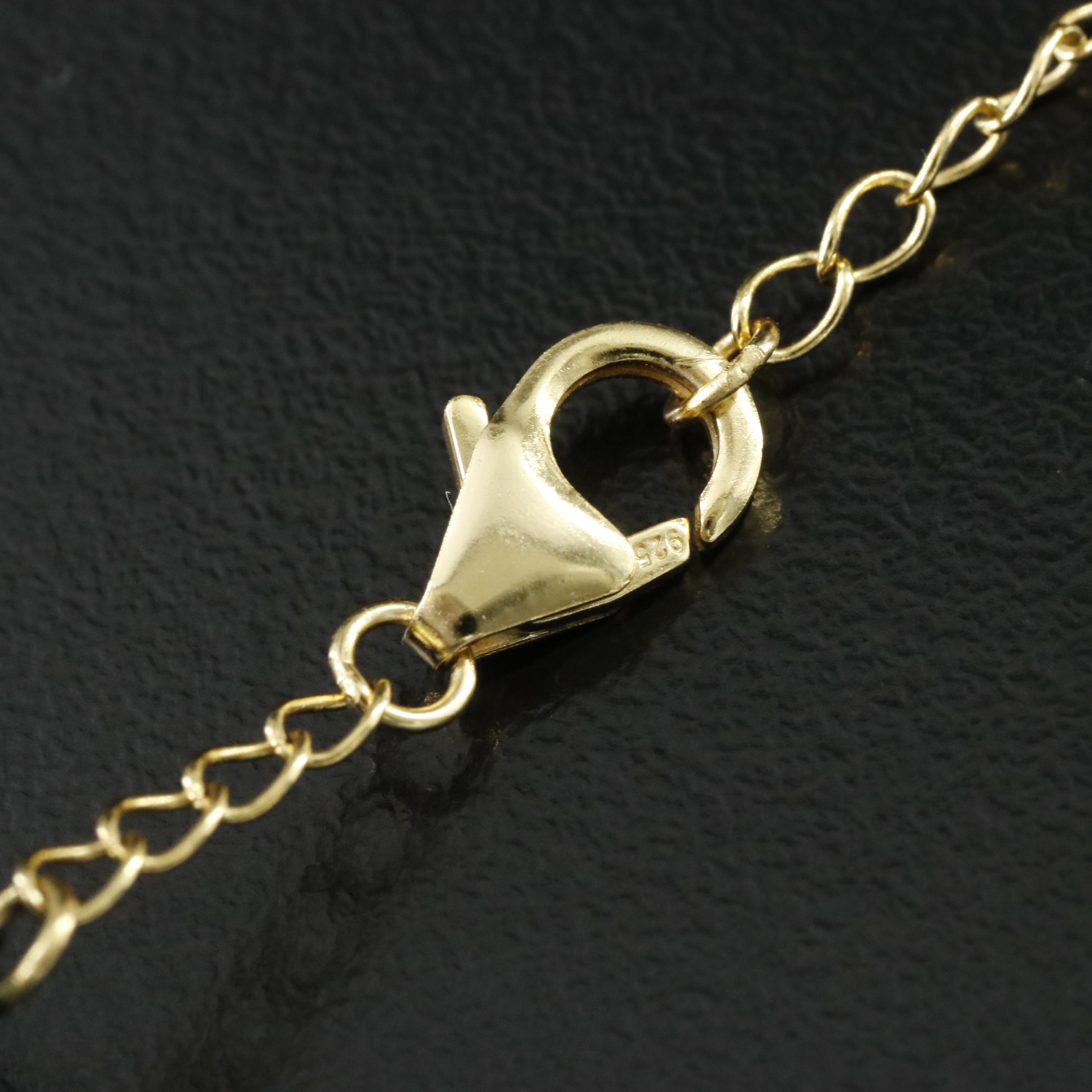 Faux Pearl Necklace with Sterling Clasp and Earrings