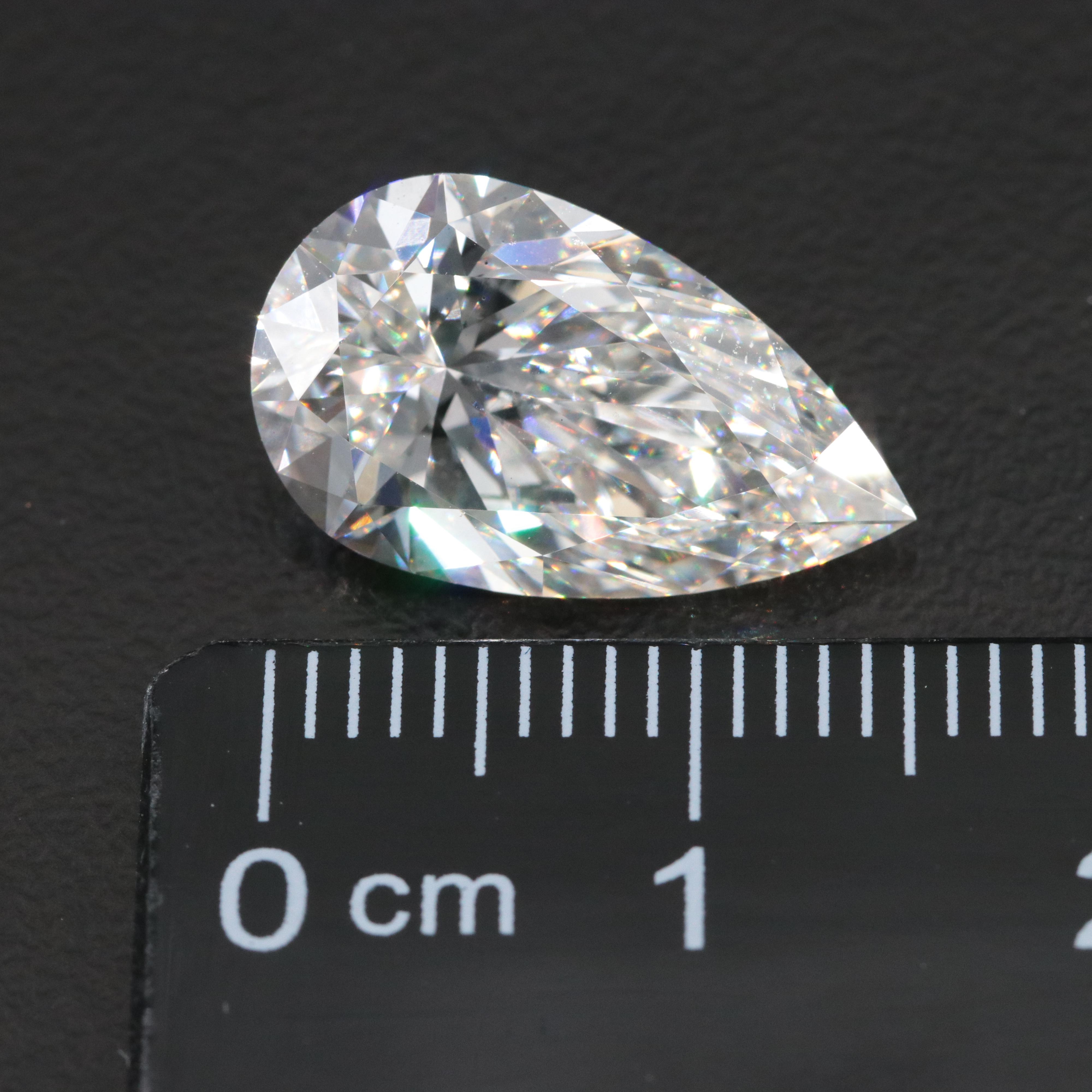 Loose 5.59 CT Lab Grown Diamond with IGI Report