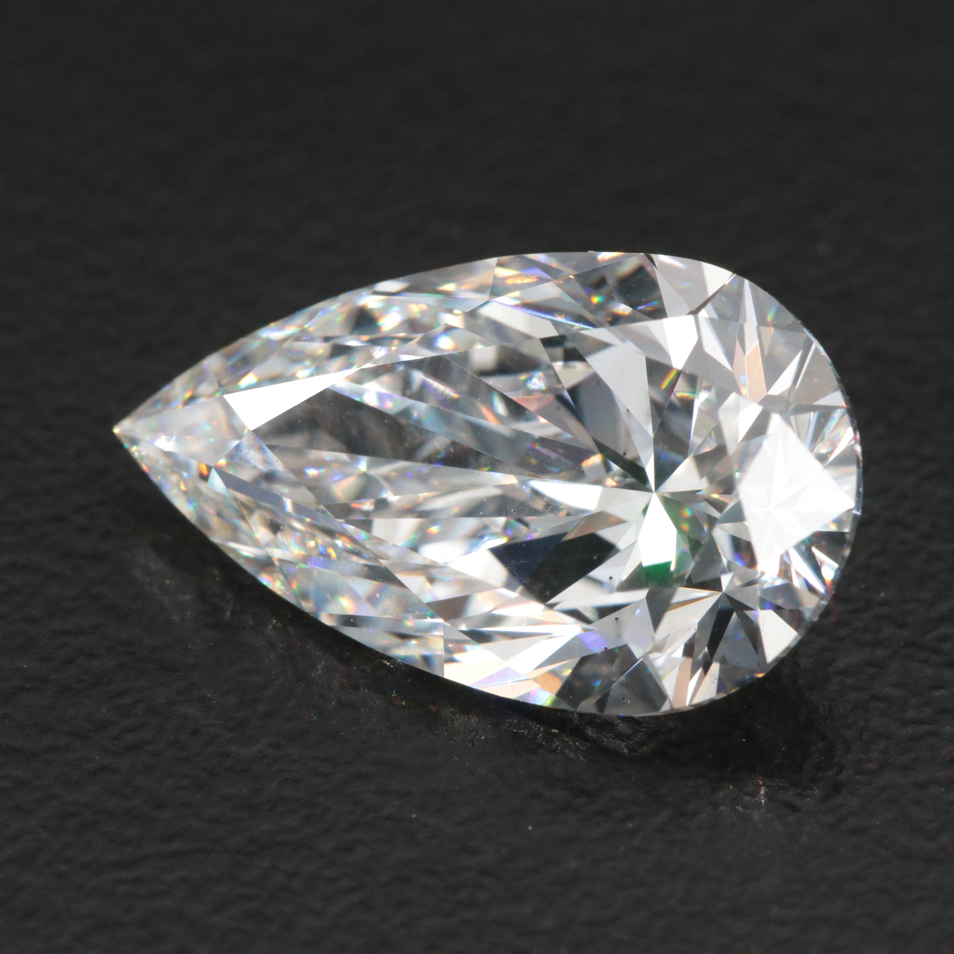 Loose 5.59 CT Lab Grown Diamond with IGI Report