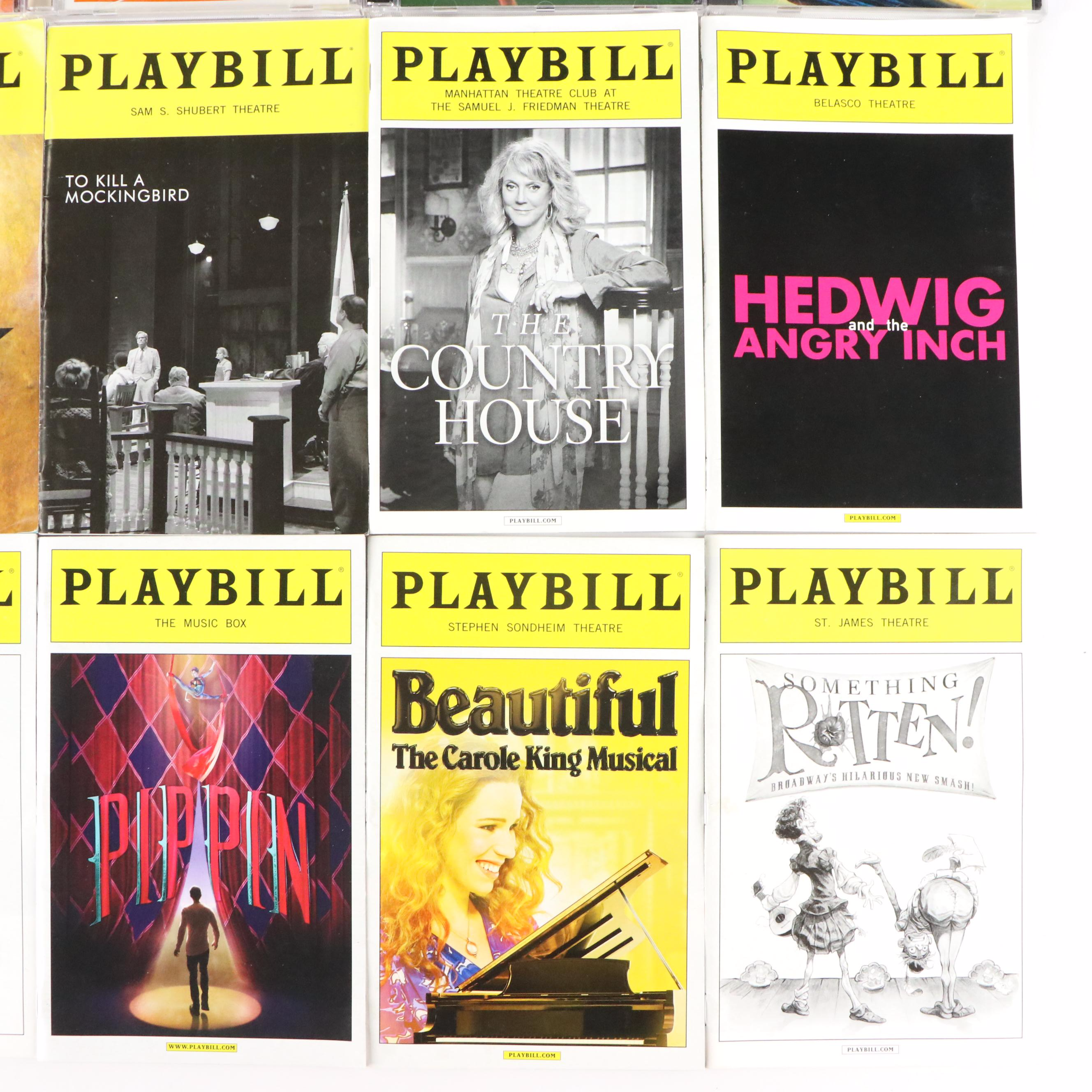 Broadway Playbills with Cirque Du Soleil and More Soundtracks