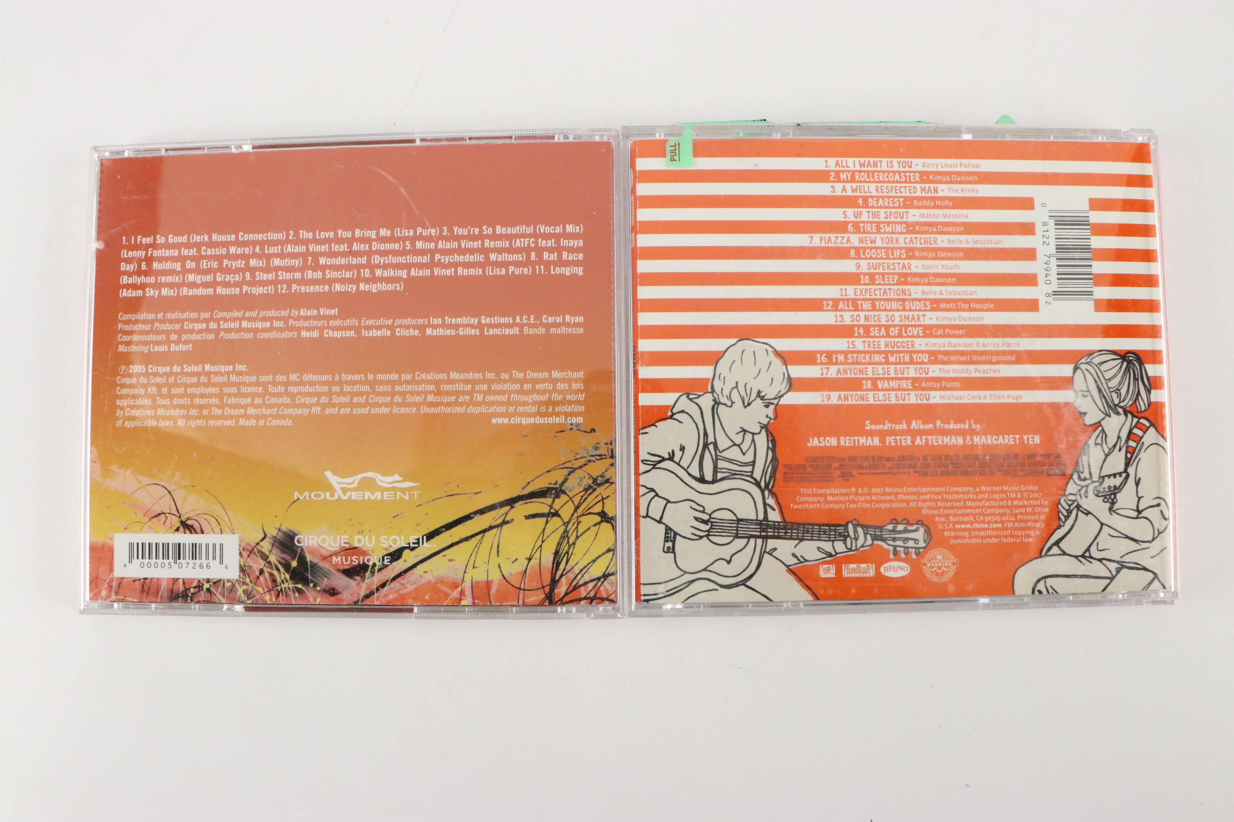 Broadway Playbills with Cirque Du Soleil and More Soundtracks