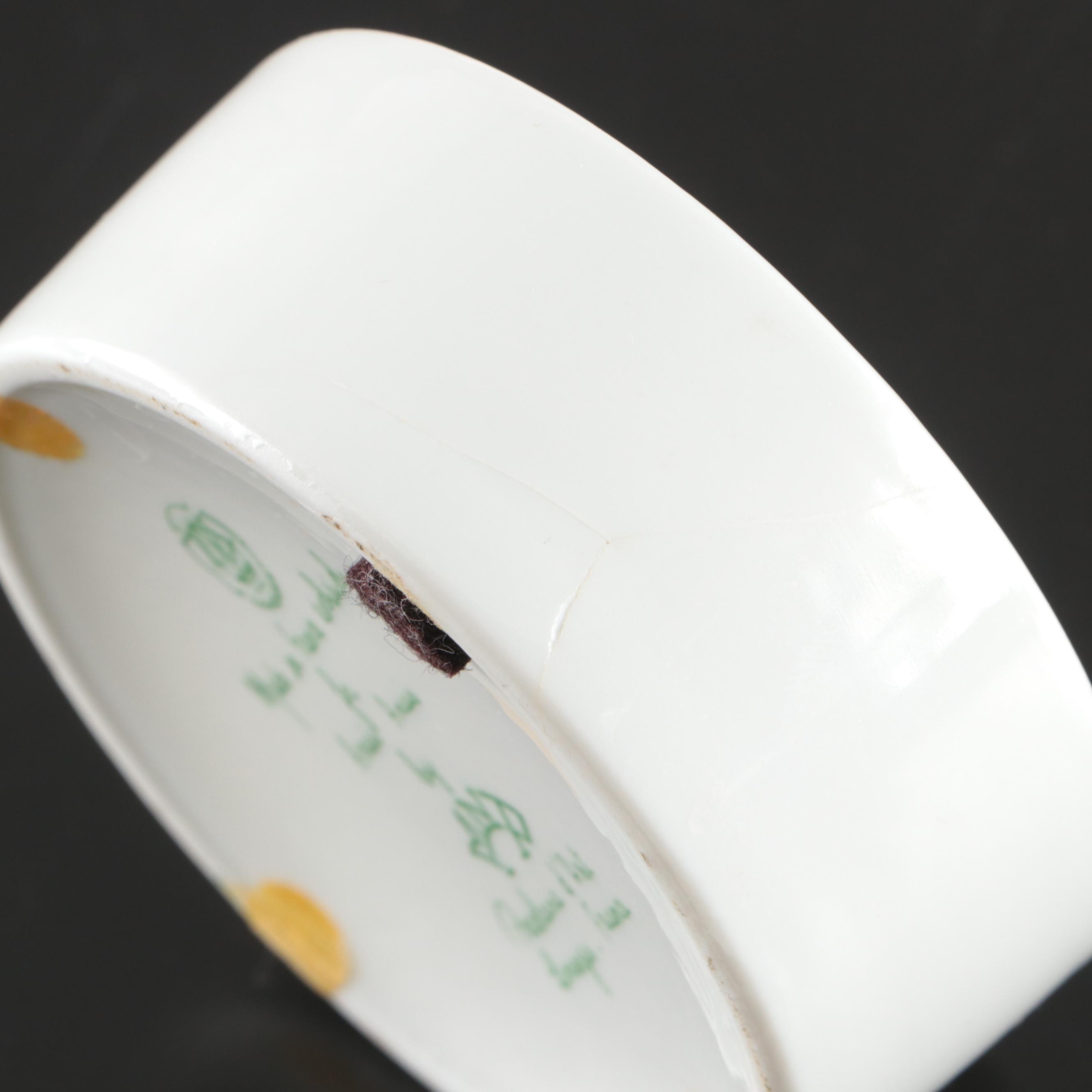 Juliska Portuguese Ceramic Teapot and Other Porcelain Tableware