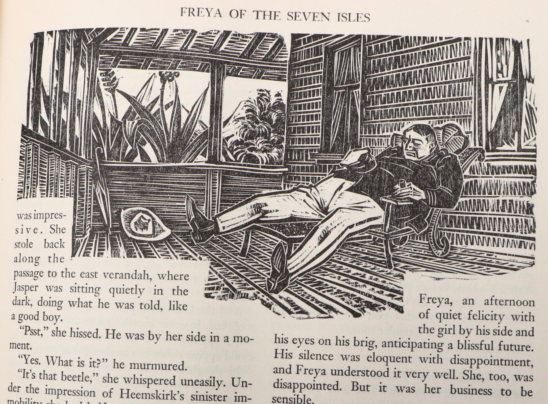 Hans Alexander Mueller Illustrated "A Conrad Argosy" by Joseph Conrad, 1942