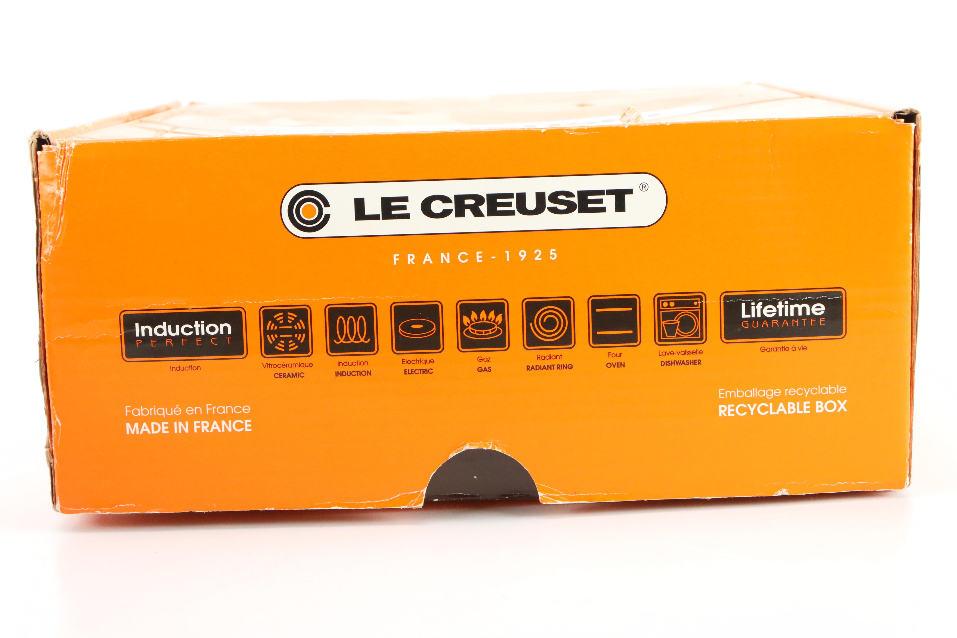 Le Creuset 9 Qt. Enameled Cast Iron Cherry Red Round Casserole