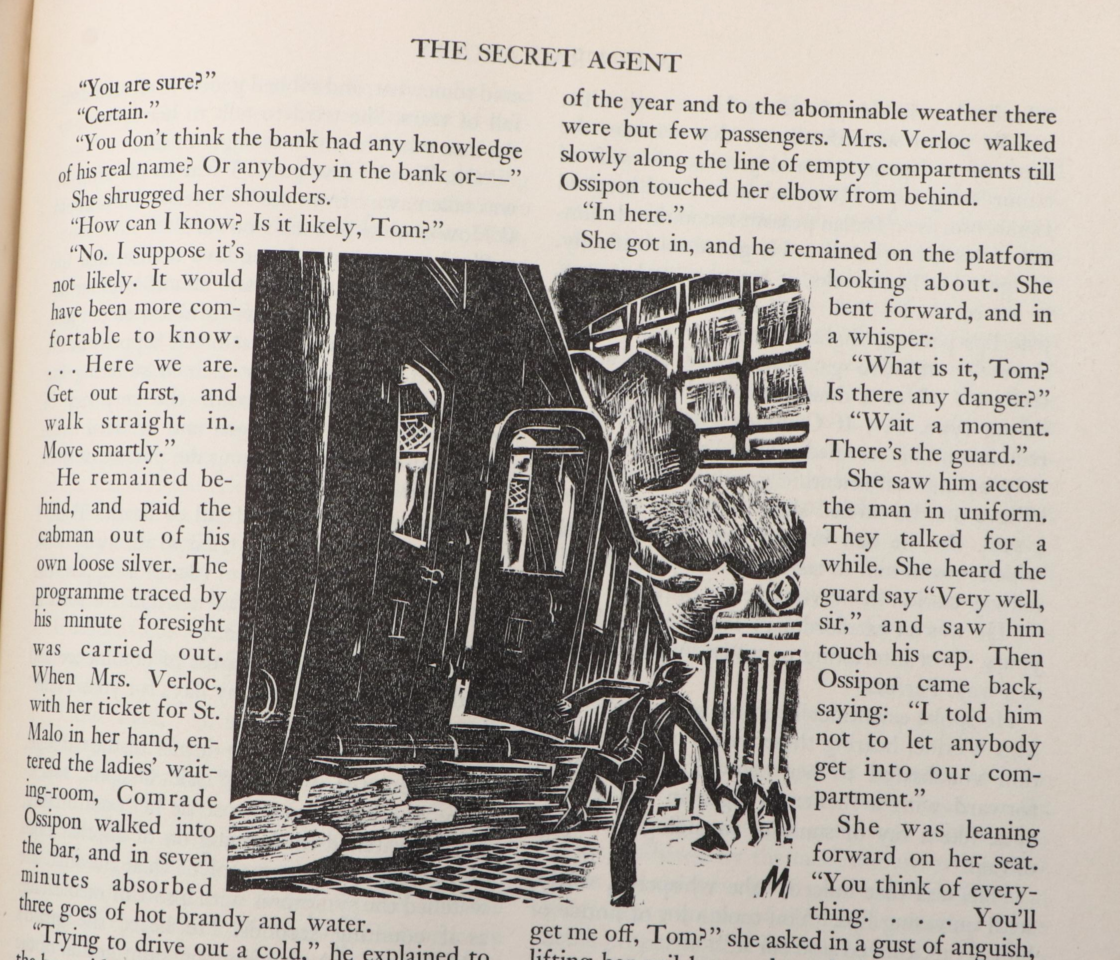 Hans Alexander Mueller Illustrated "A Conrad Argosy" by Joseph Conrad, 1942