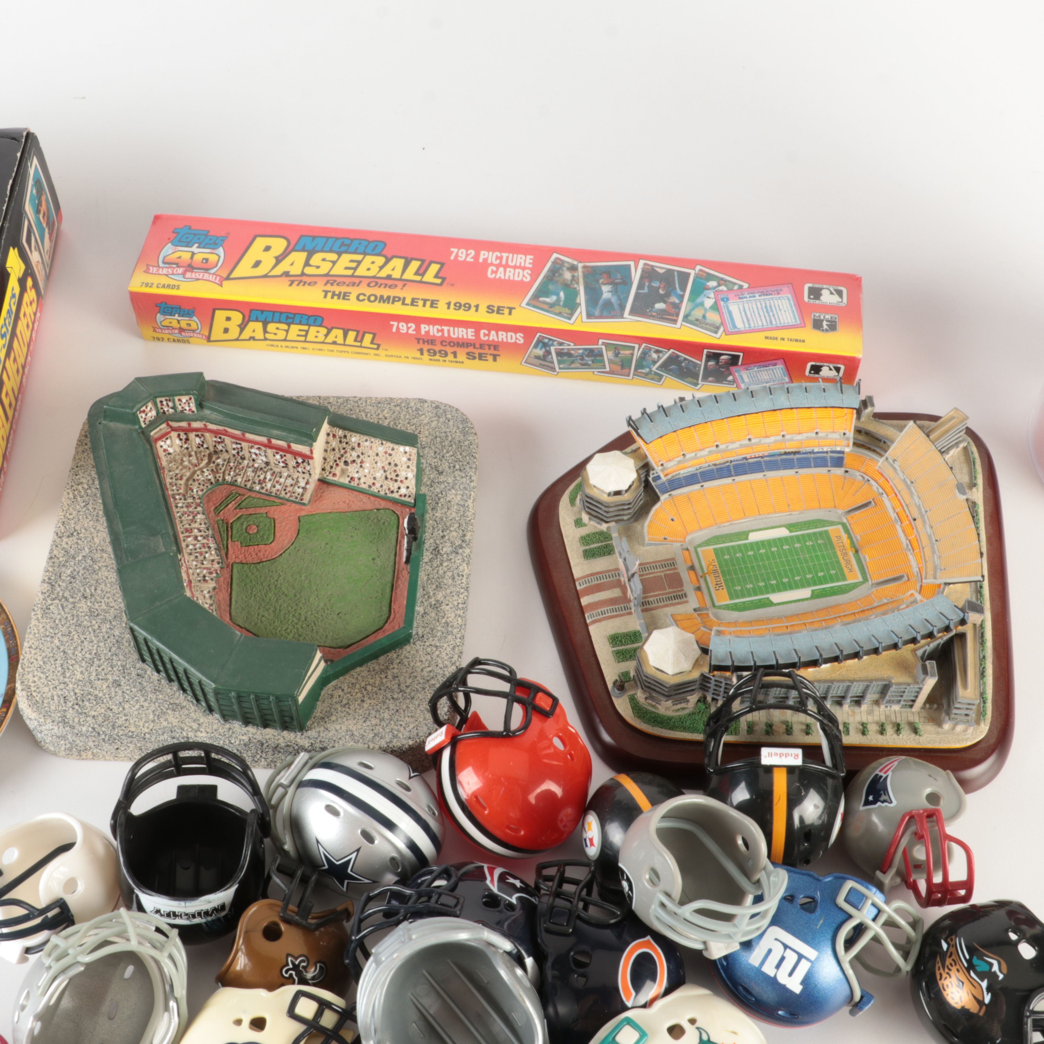 Baseball Cards, Football Souvenirs, Signatures, and More