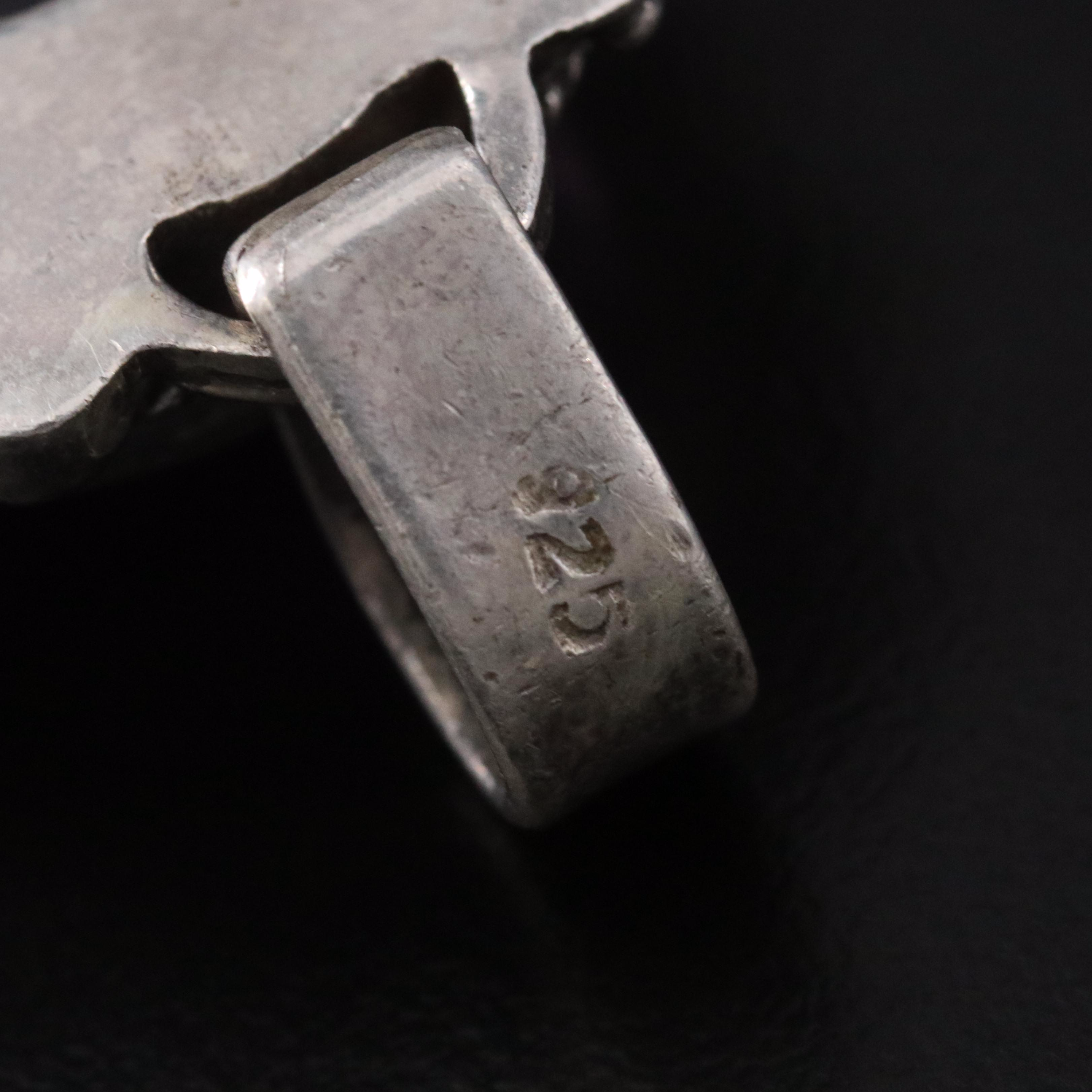 Sterling Amethyst Pendant