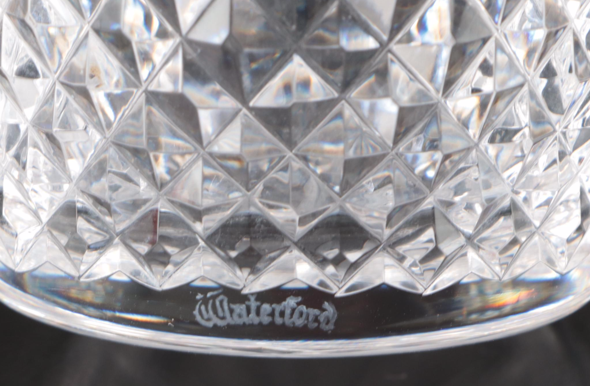 Waterford Crystal "Lismore" Pitcher, "Powerscourt" Footed Dessert Bowl, and More