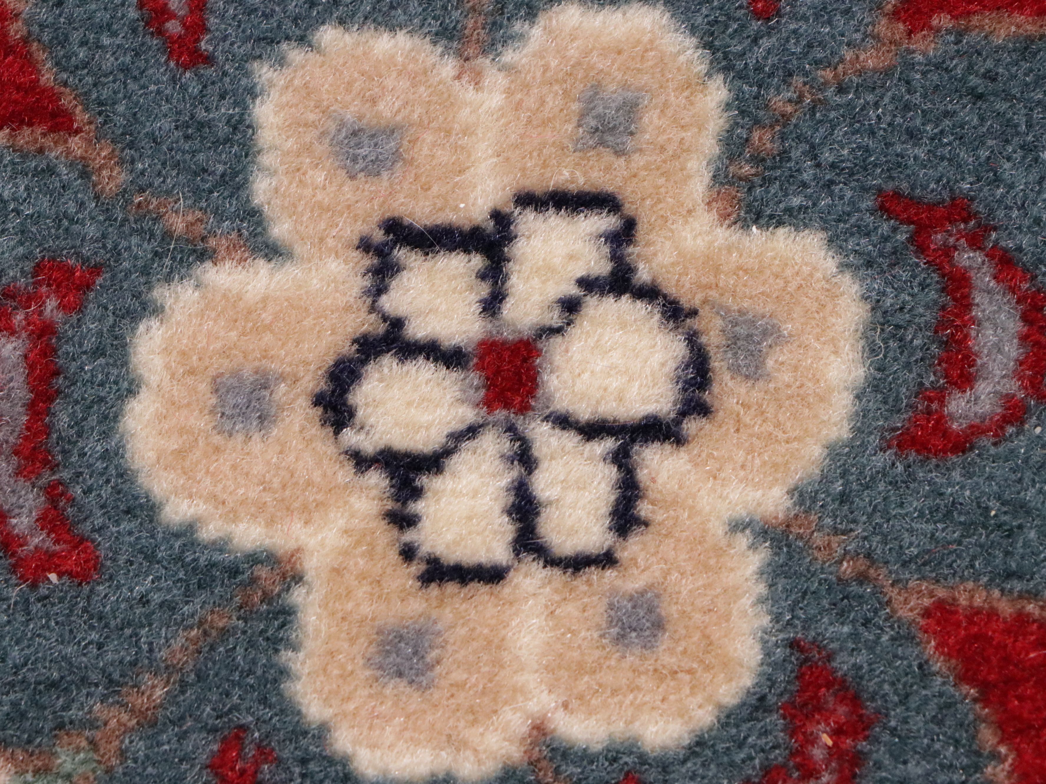 12'2 x 19'2 Hand-Knotted Signed Persian Tabriz Room Sized Rug