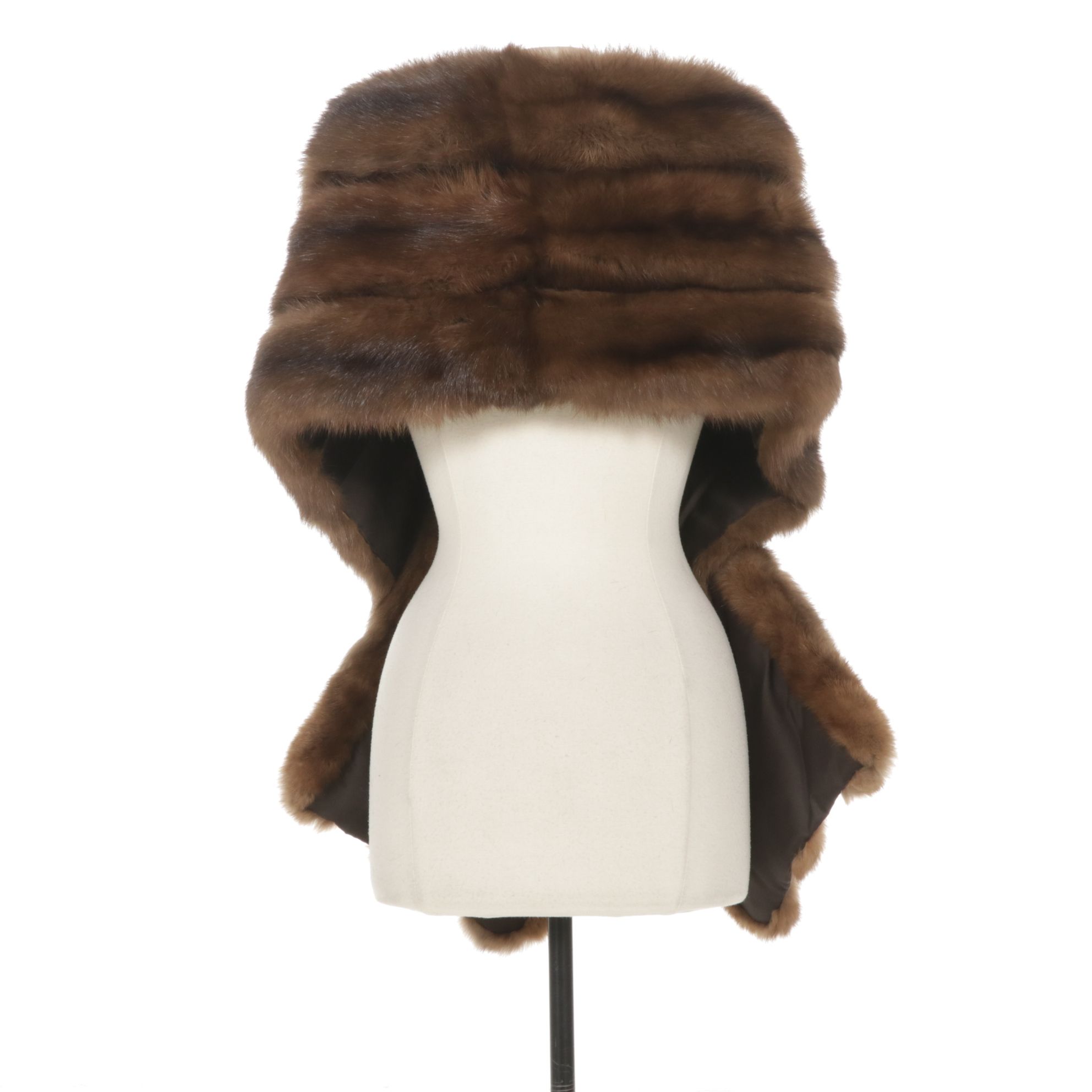 Russian Sable Fur Wrap Stole by I. Magnin