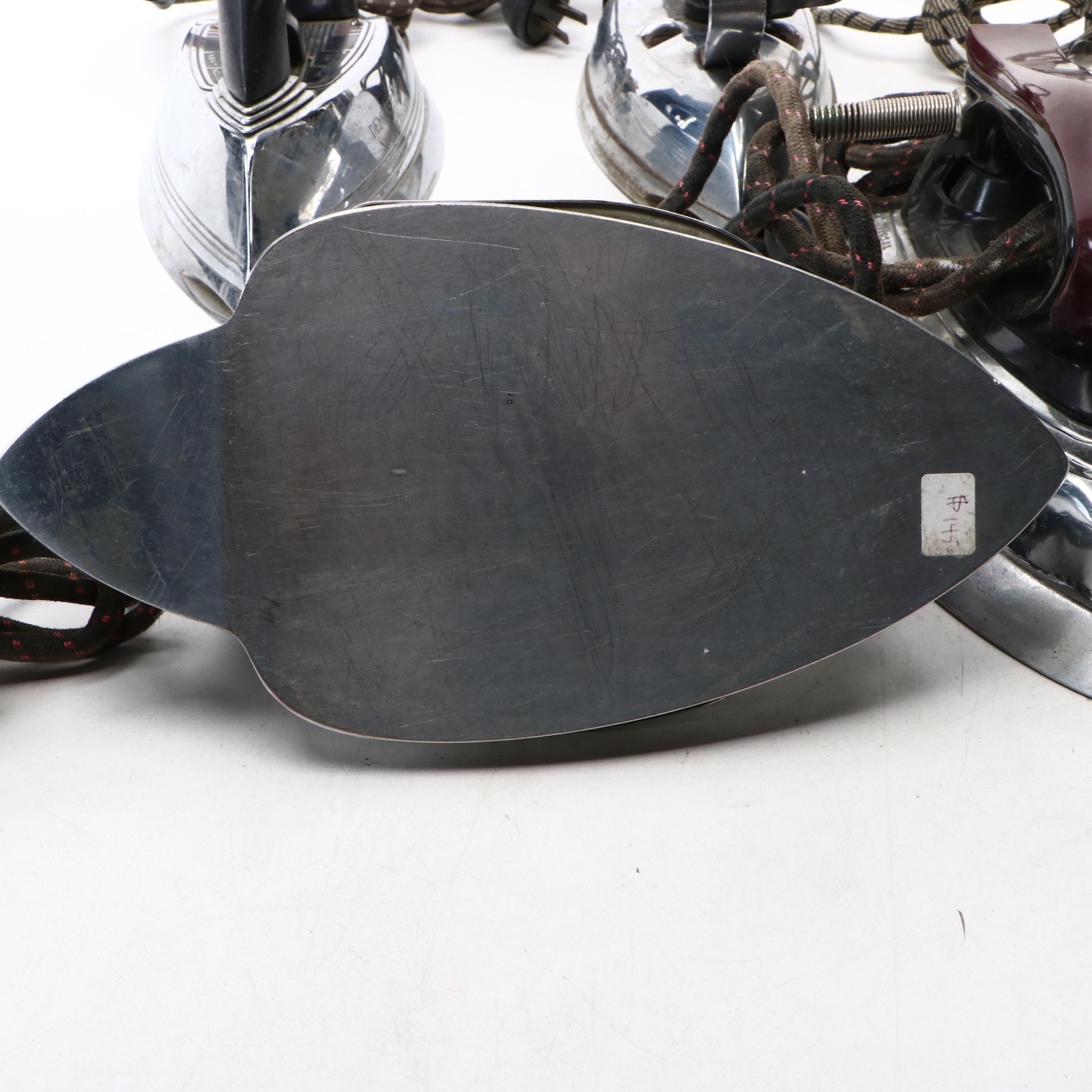 Waverly Tool Co., Universal, General Electric and Other Clothes Irons