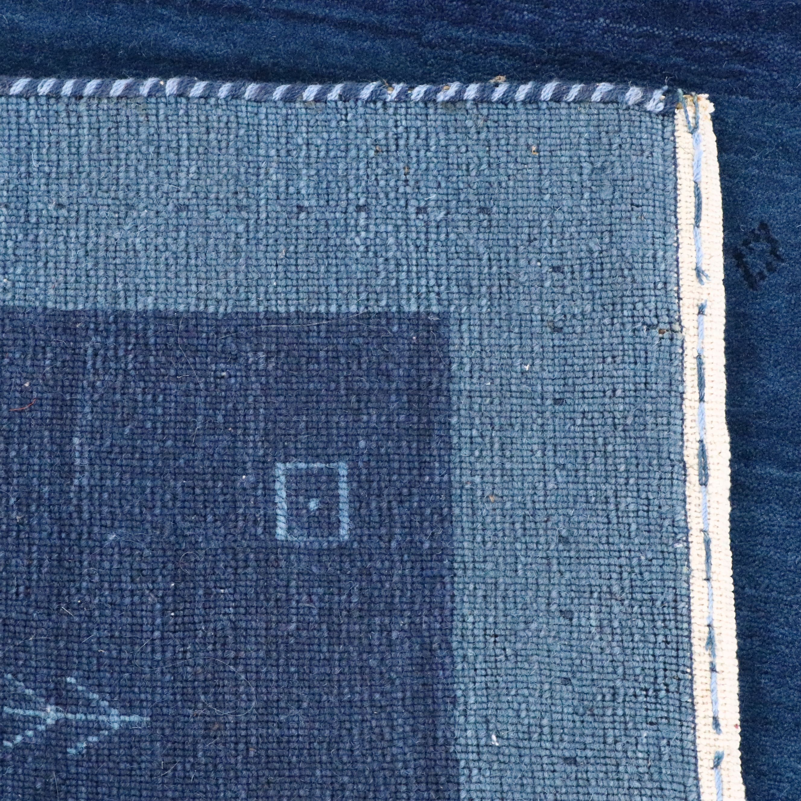 Two Hand-Knotted Indo-Persian Gabbeh Rugs