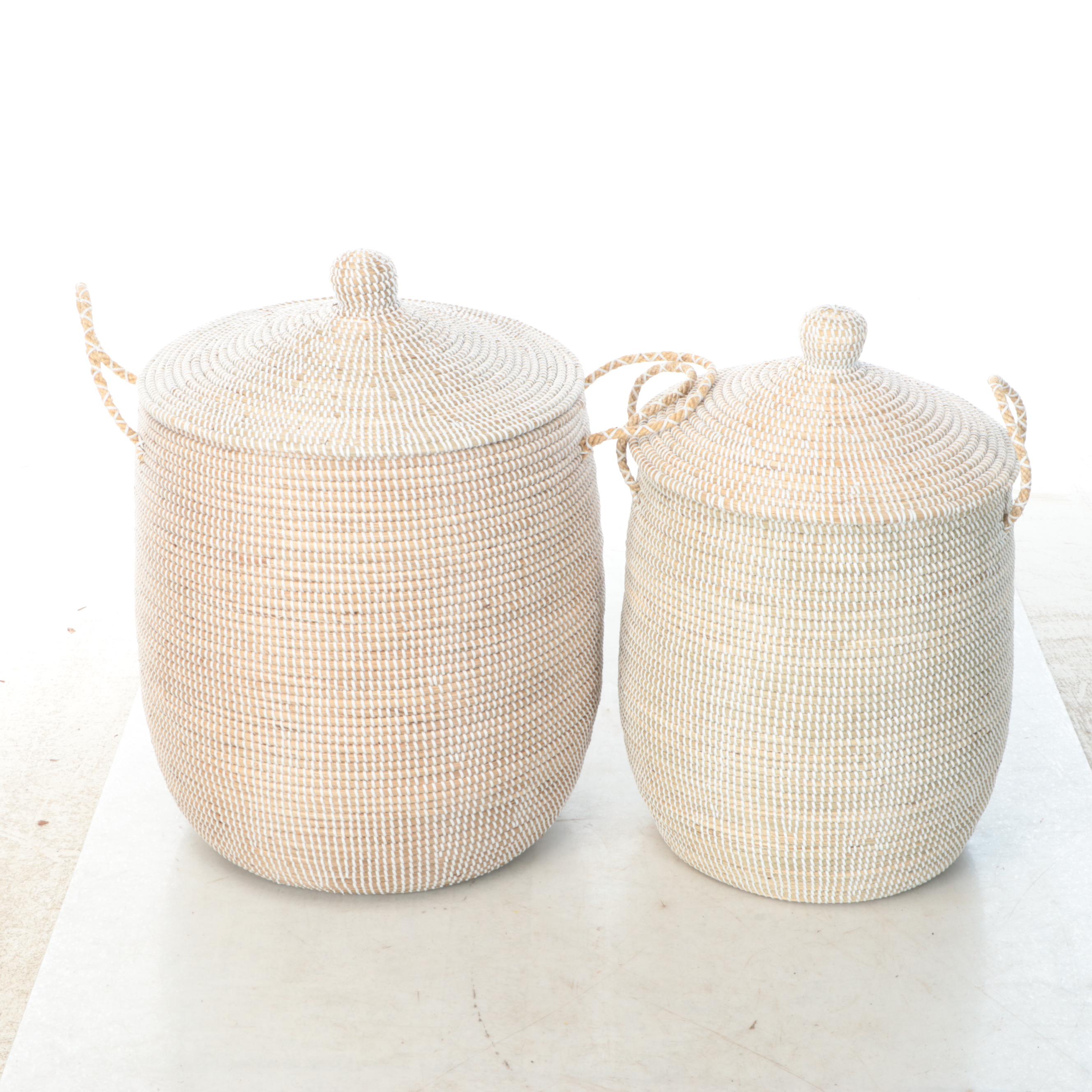 Serena & Lily Nesting Woven Storage Baskets
