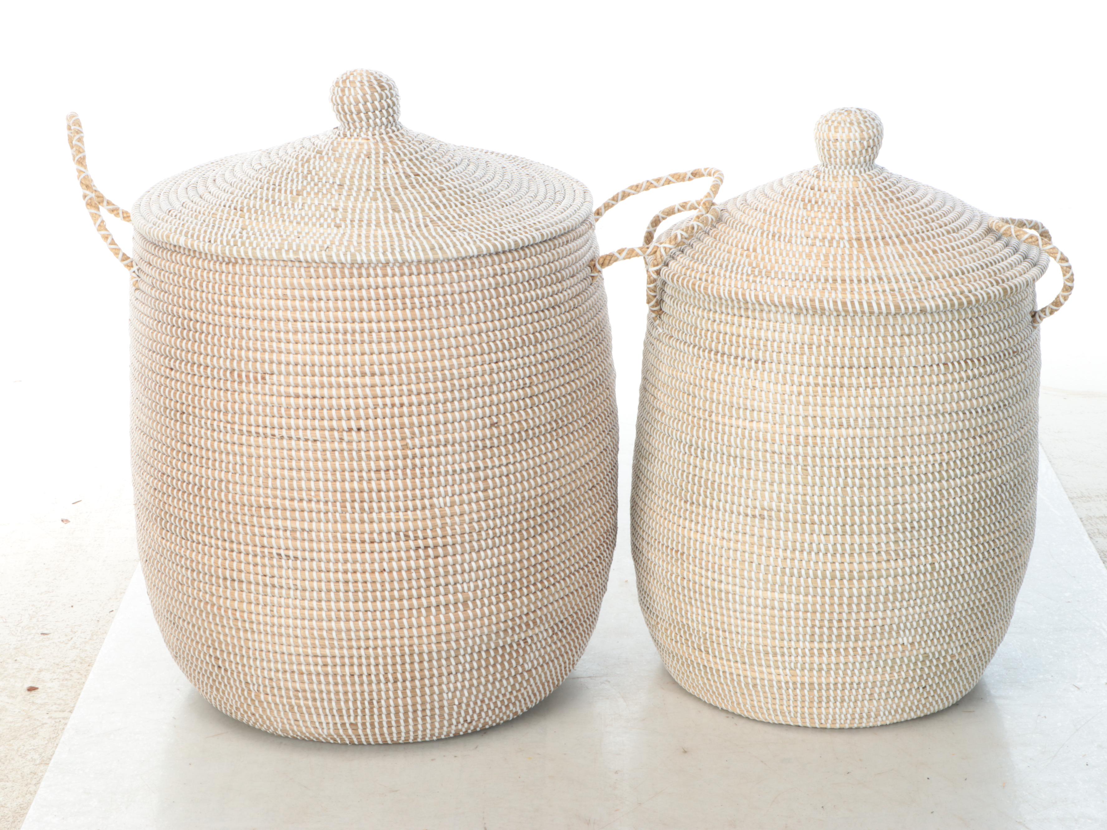 Serena & Lily Nesting Woven Storage Baskets