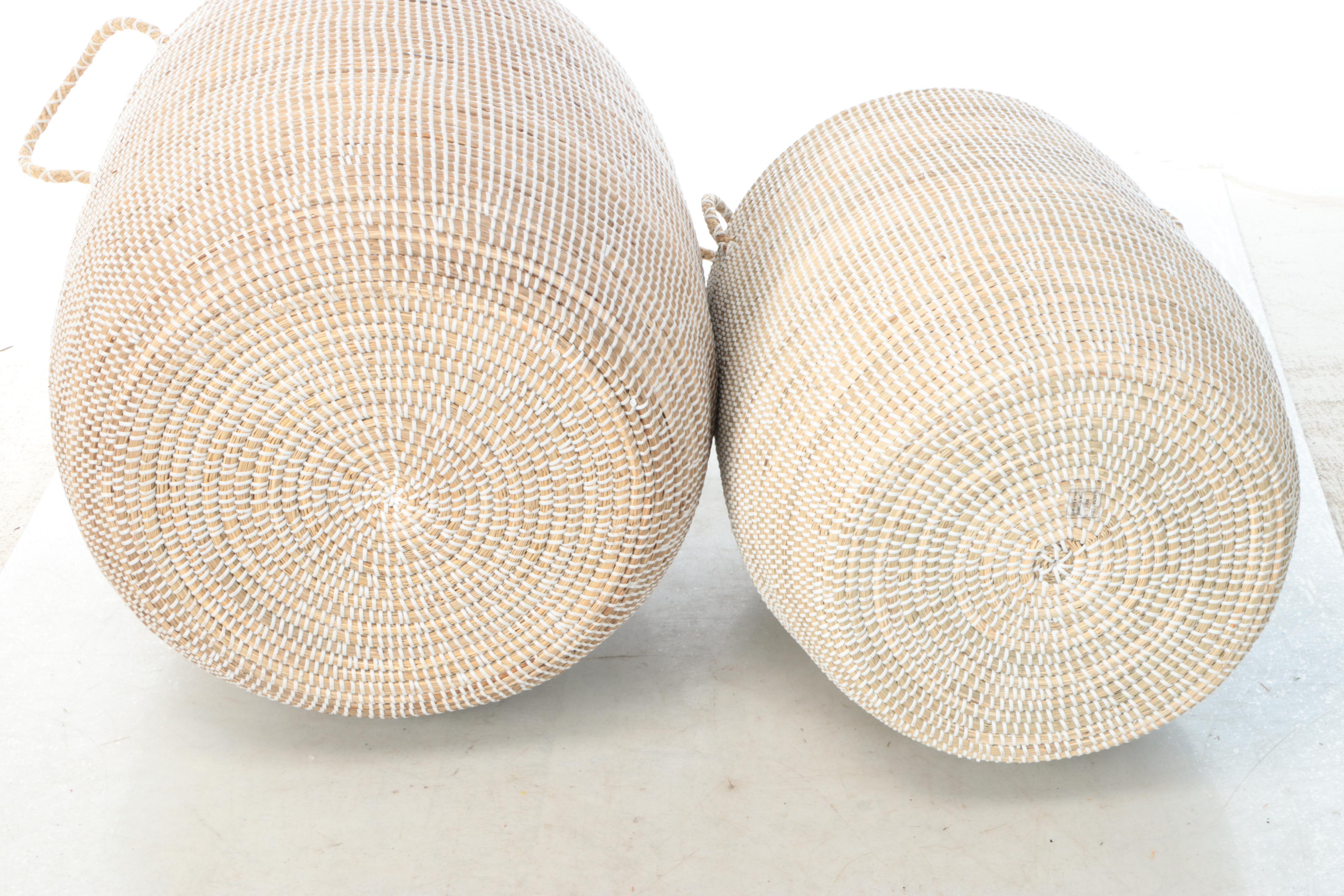 Serena & Lily Nesting Woven Storage Baskets