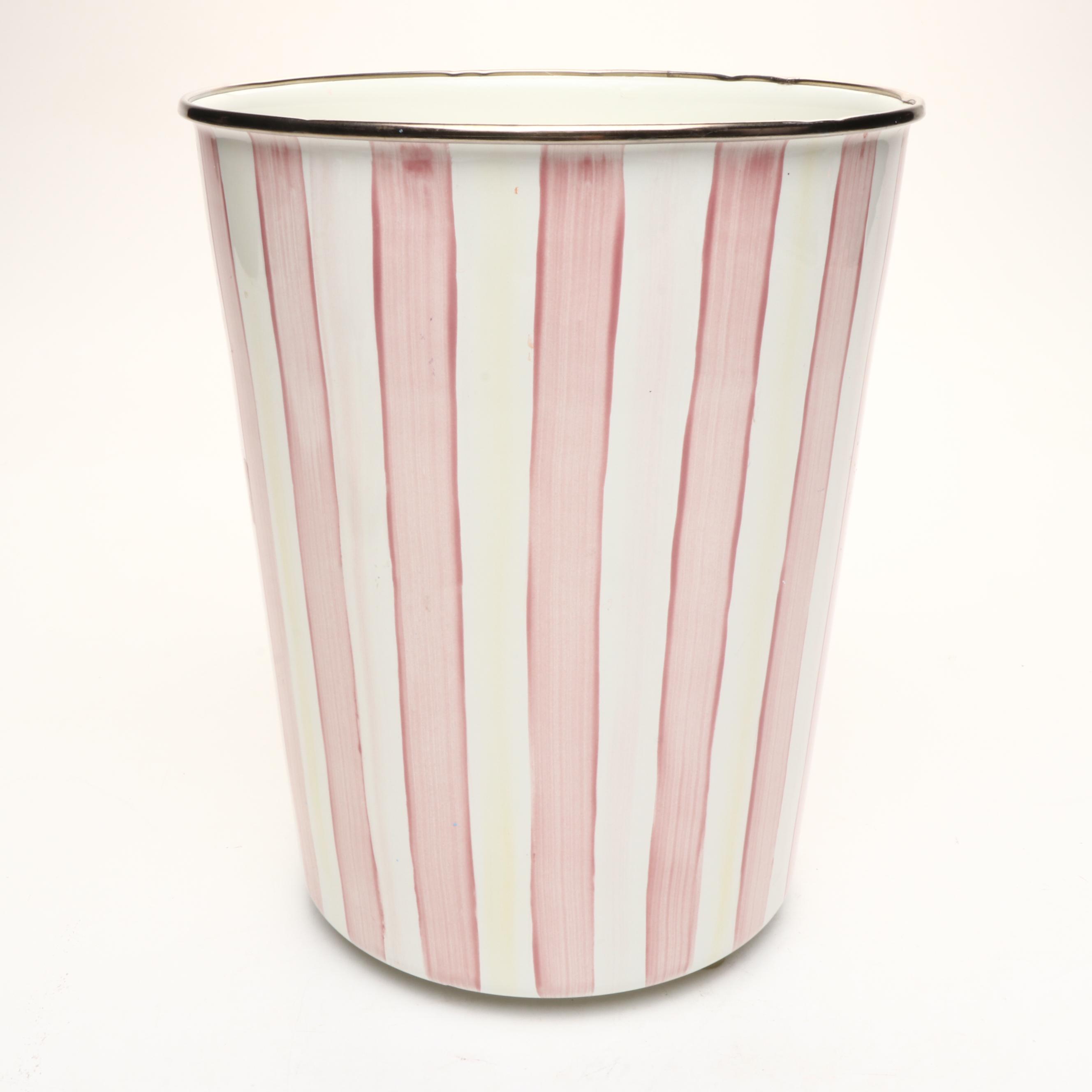 MacKenzie-Childs "Bathing Hut" Enameled Metal Bathroom Accessories