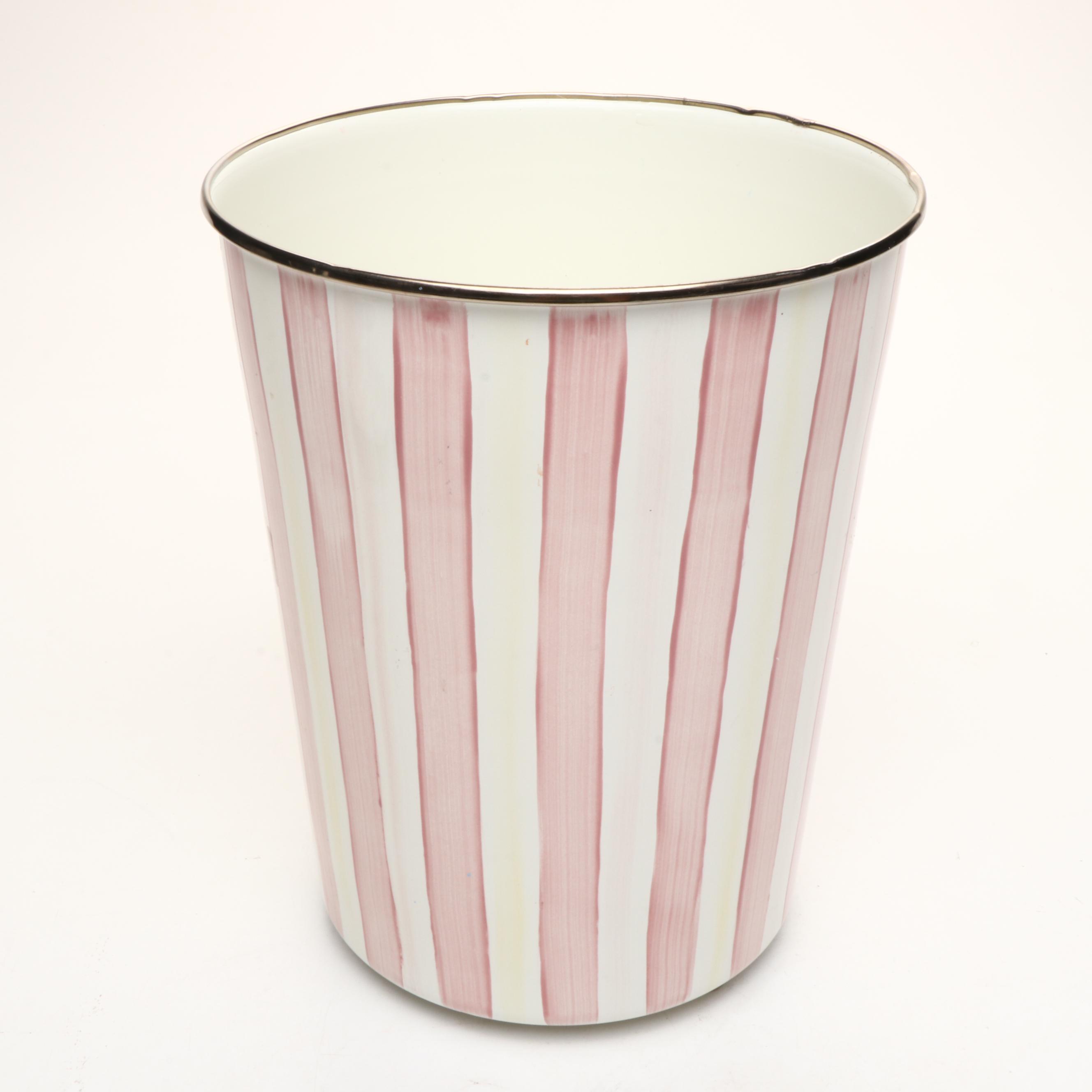 MacKenzie-Childs "Bathing Hut" Enameled Metal Bathroom Accessories