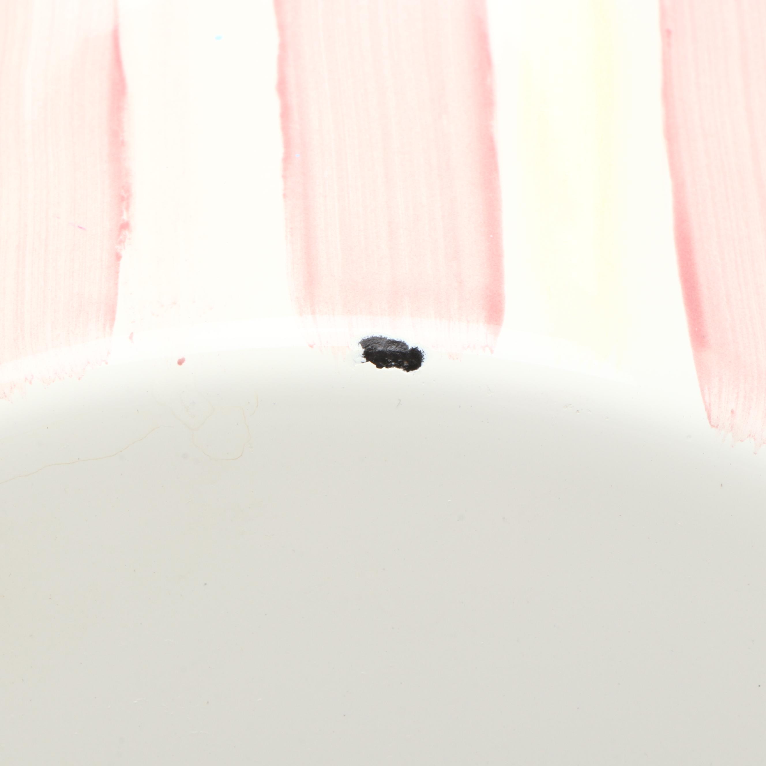 MacKenzie-Childs "Bathing Hut" Enameled Metal Bathroom Accessories