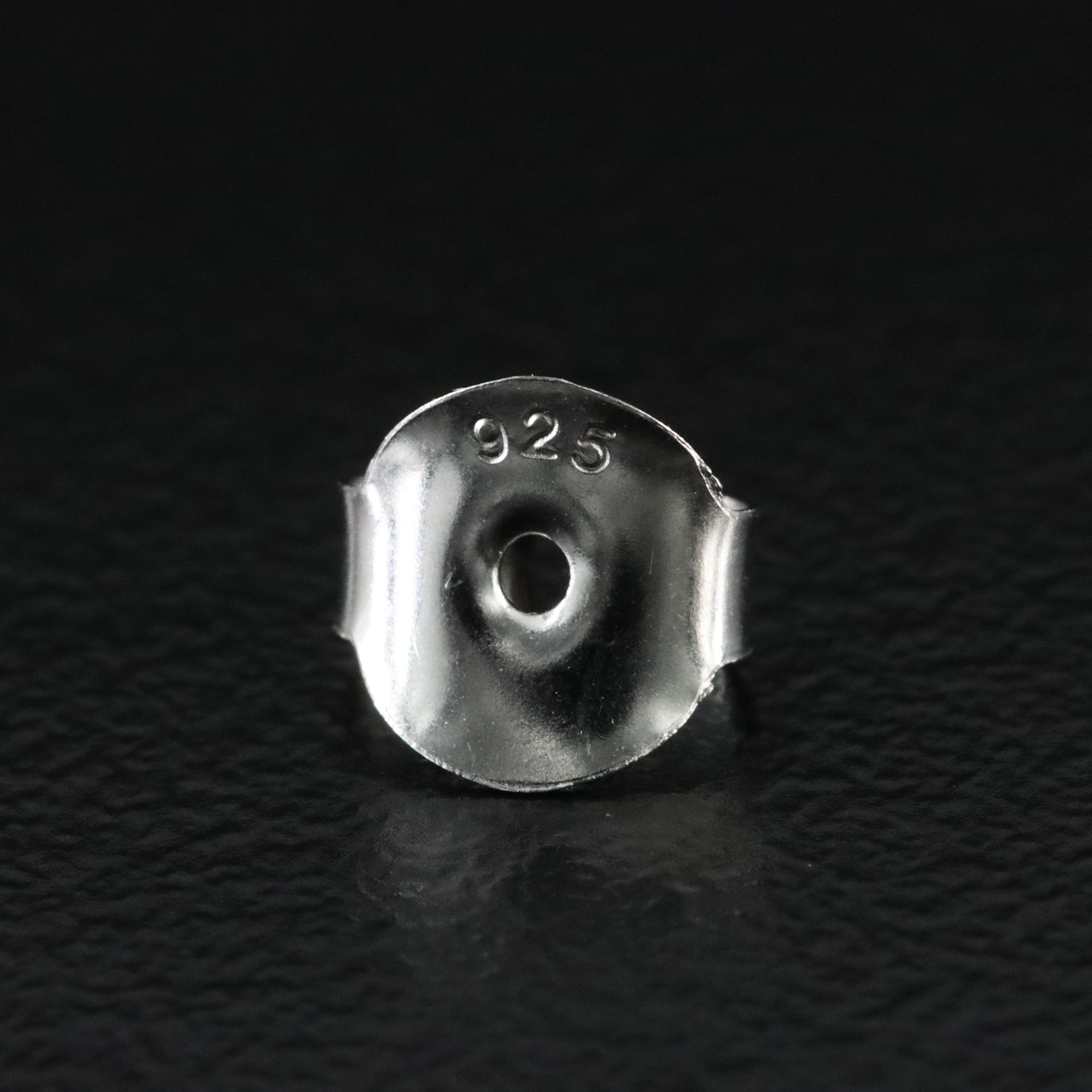 Sterling Peridot and Yellow Sapphire Earrings