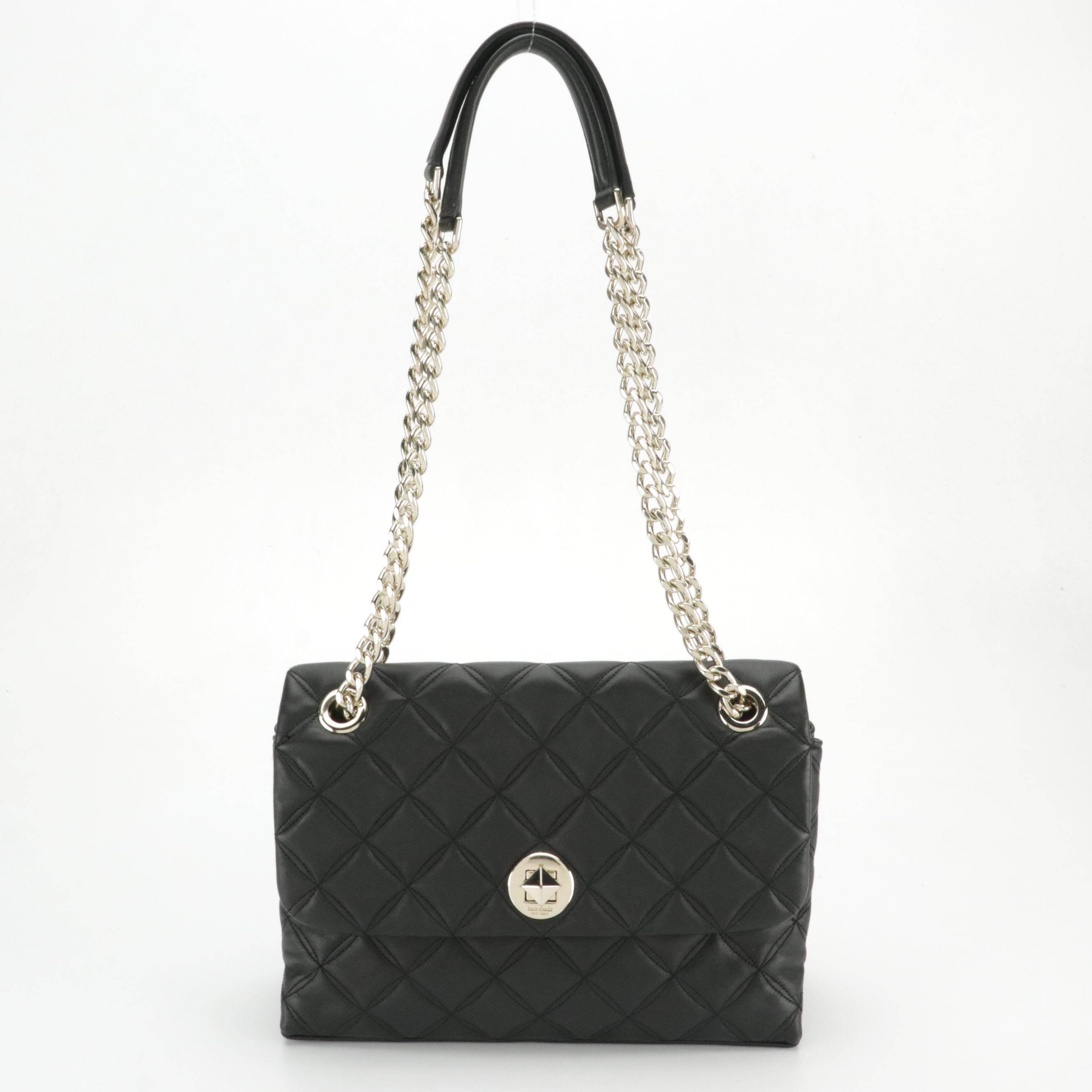 Kate Spade Laurel Way Reese Leather Two-Way Bag & Natalia Flap Shoulder Bag