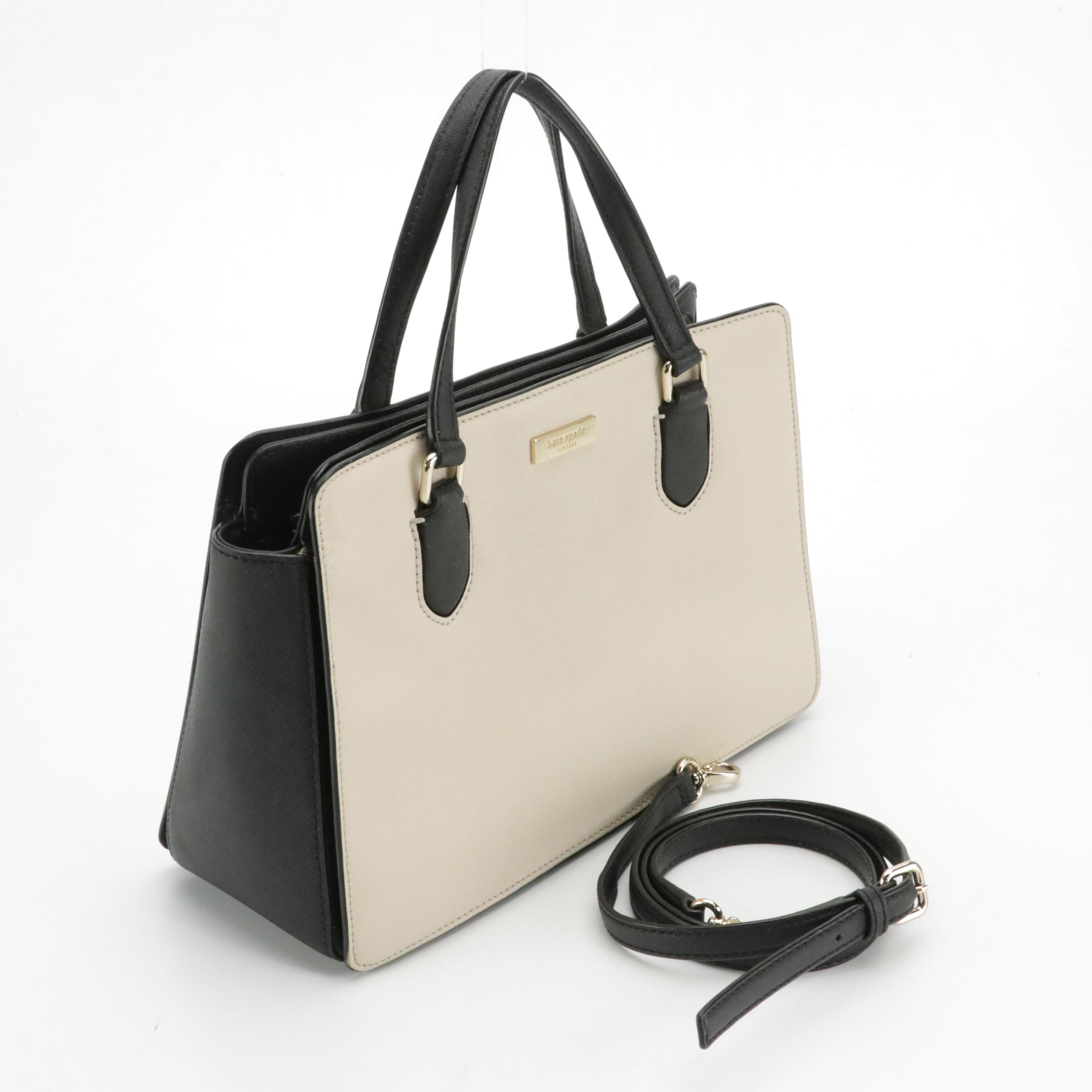 Kate Spade Laurel Way Reese Leather Two-Way Bag & Natalia Flap Shoulder Bag