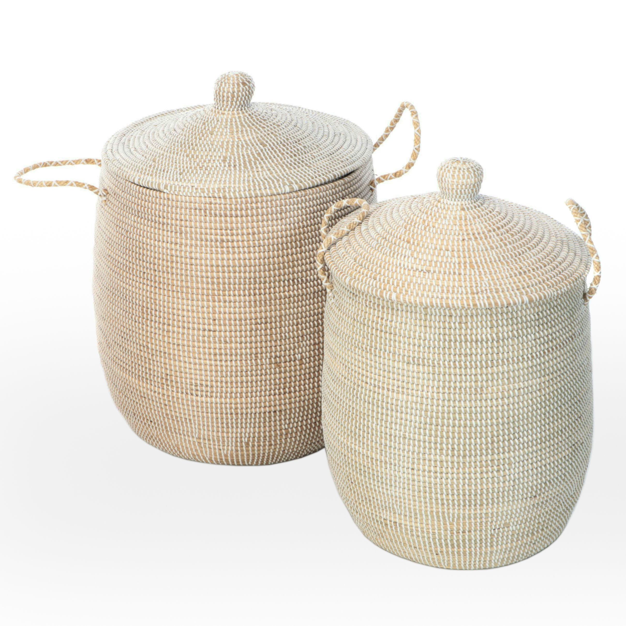 Serena & Lily Nesting Woven Storage Baskets
