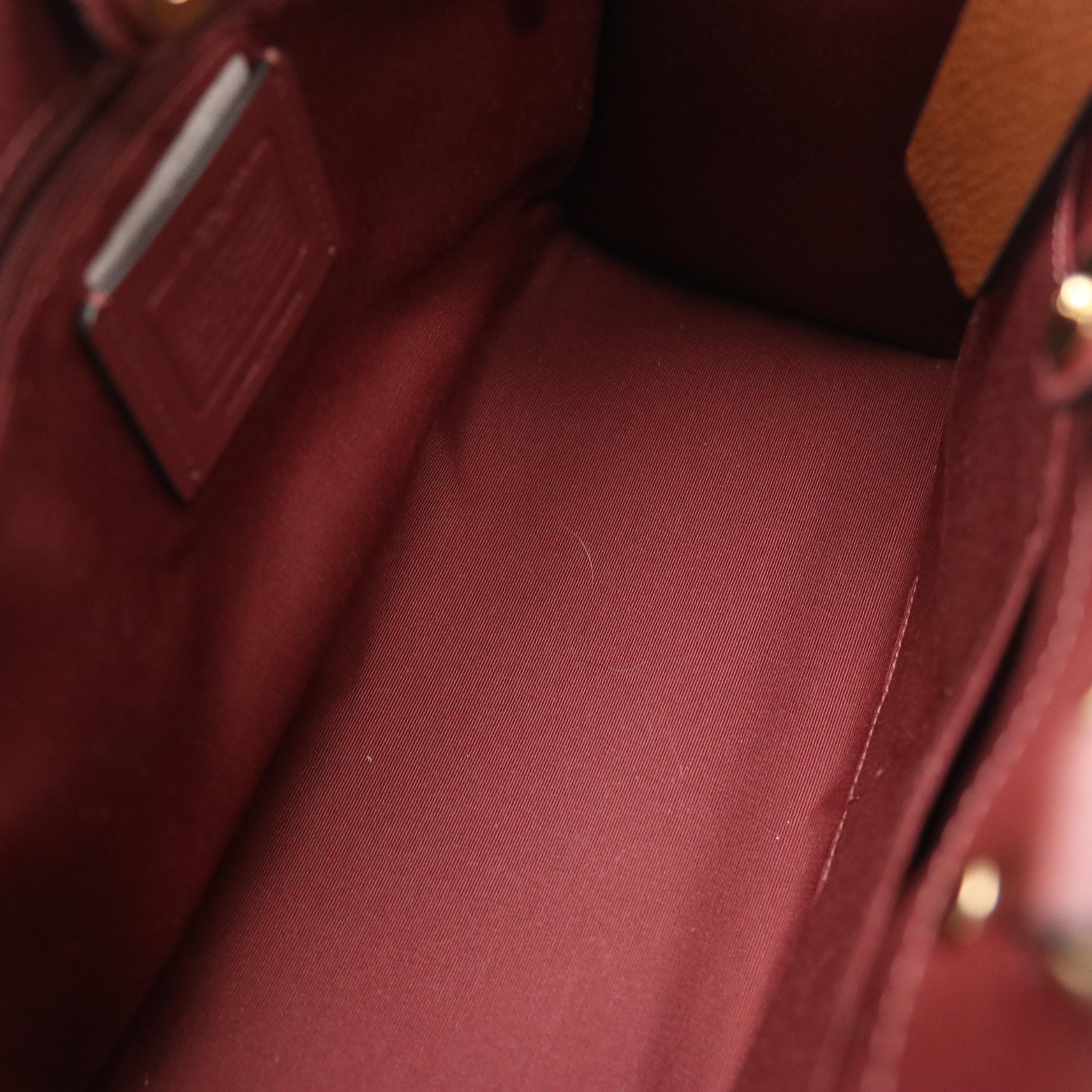 Coach Dempsey Two-Way Carryall Bag, Brown Leather Kristin Shoulder Bag