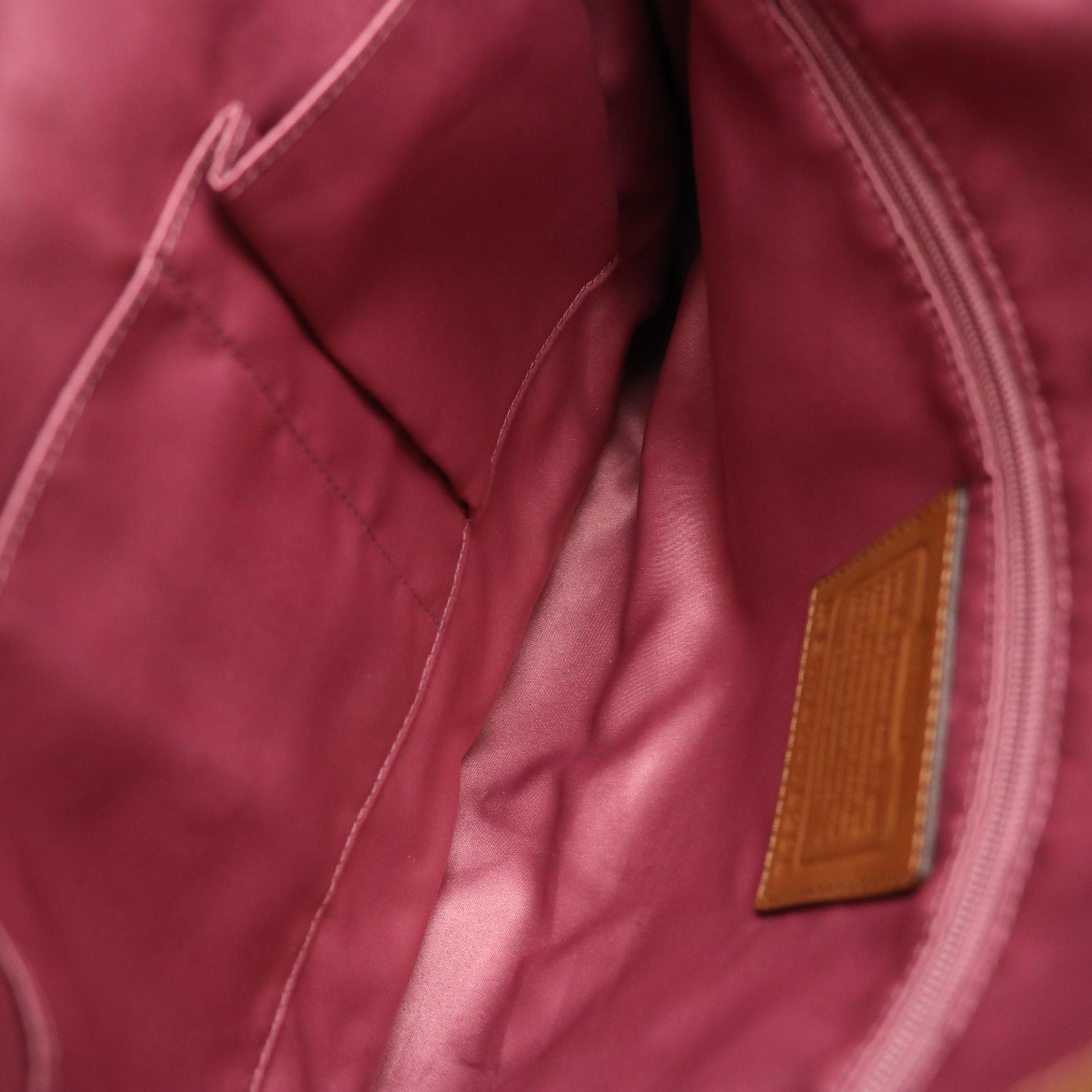 Coach Dempsey Two-Way Carryall Bag, Brown Leather Kristin Shoulder Bag