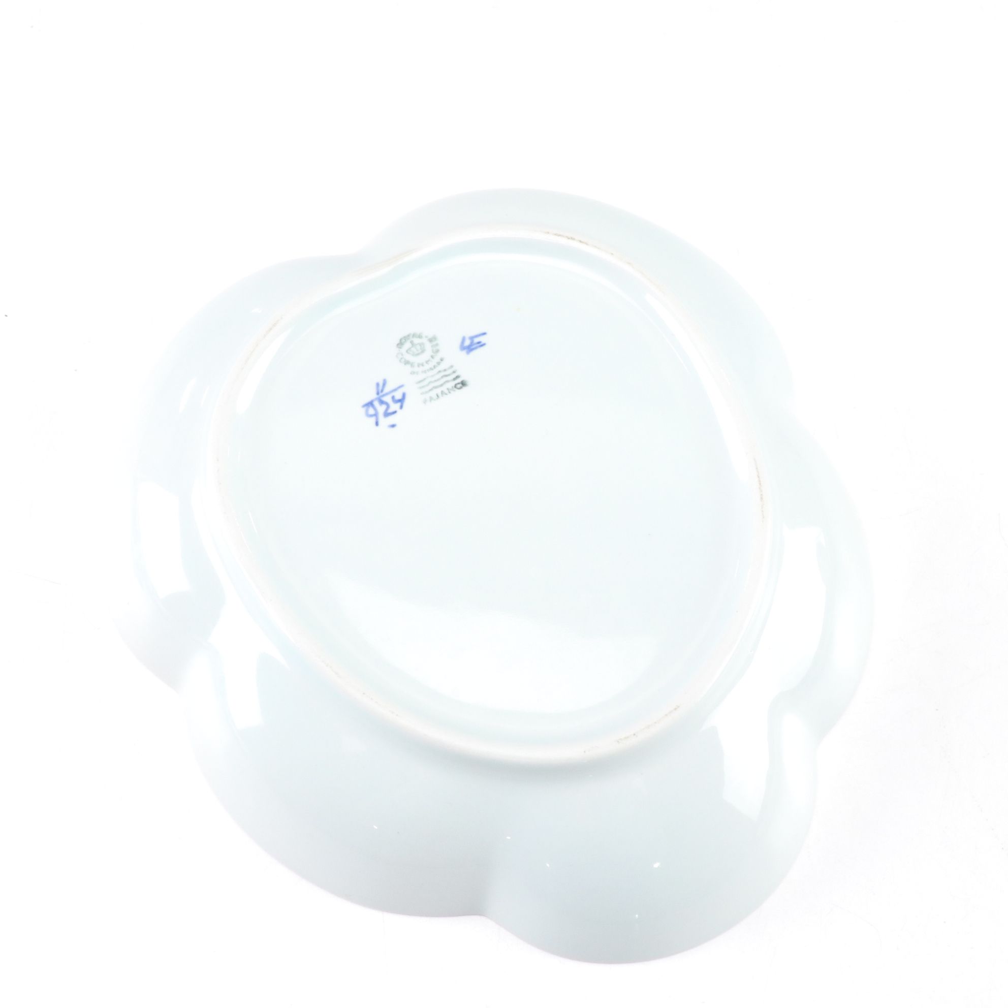 Delft Pedestal Plate & Other Porcelain Serveware