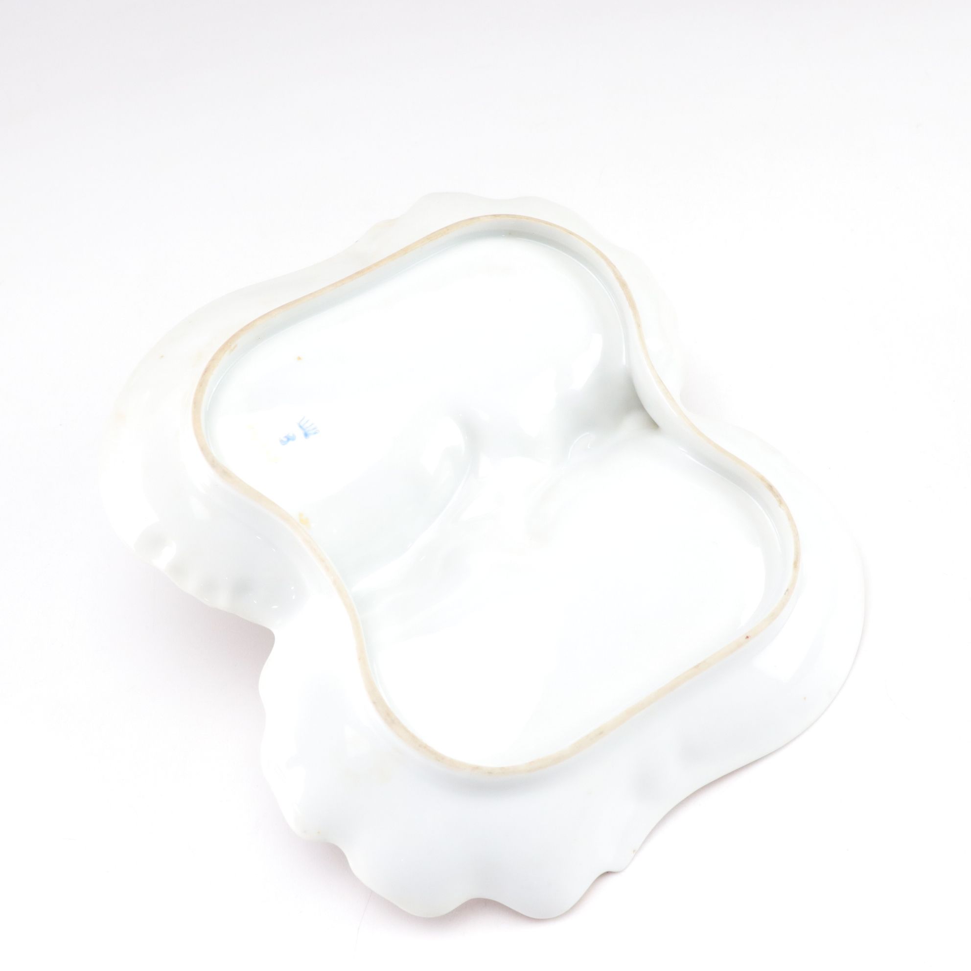 Delft Pedestal Plate & Other Porcelain Serveware