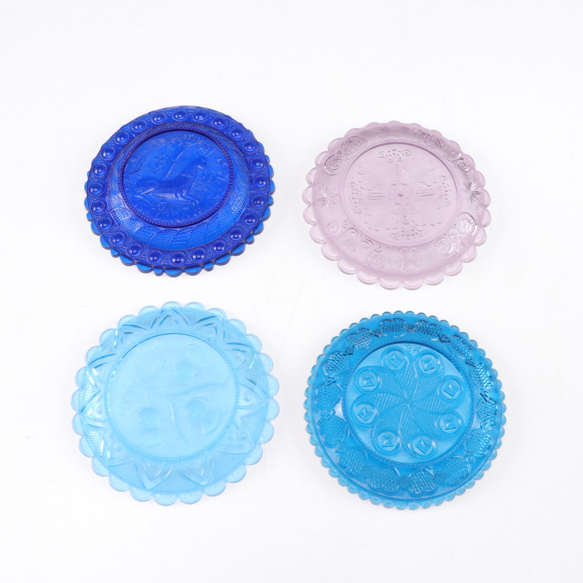 Delft Pedestal Plate & Other Porcelain Serveware