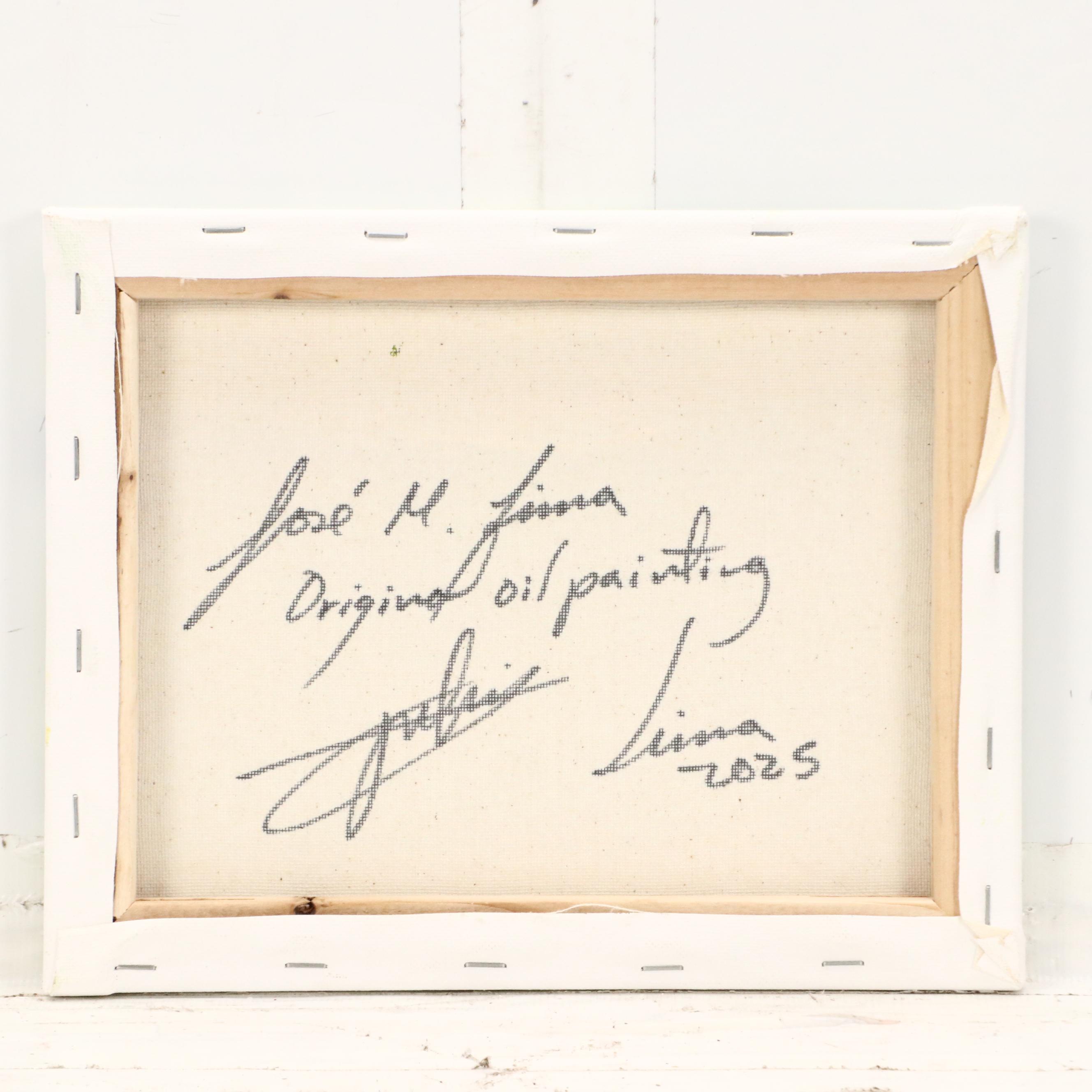 José M. Lima Landscape Oil Painting, 2025