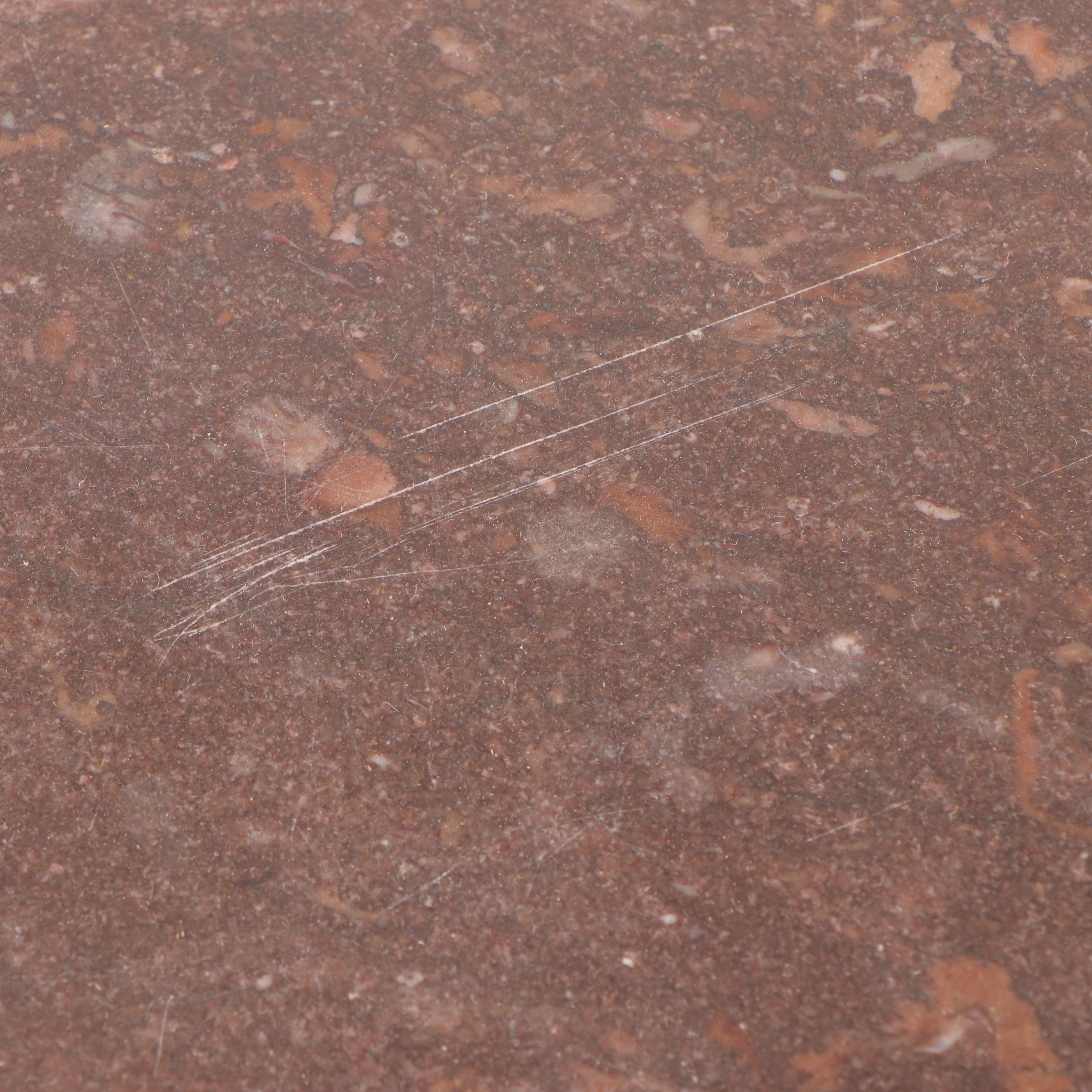 Victorian Eastlake Marble Top Mahogany and Burl Wood Dresser
