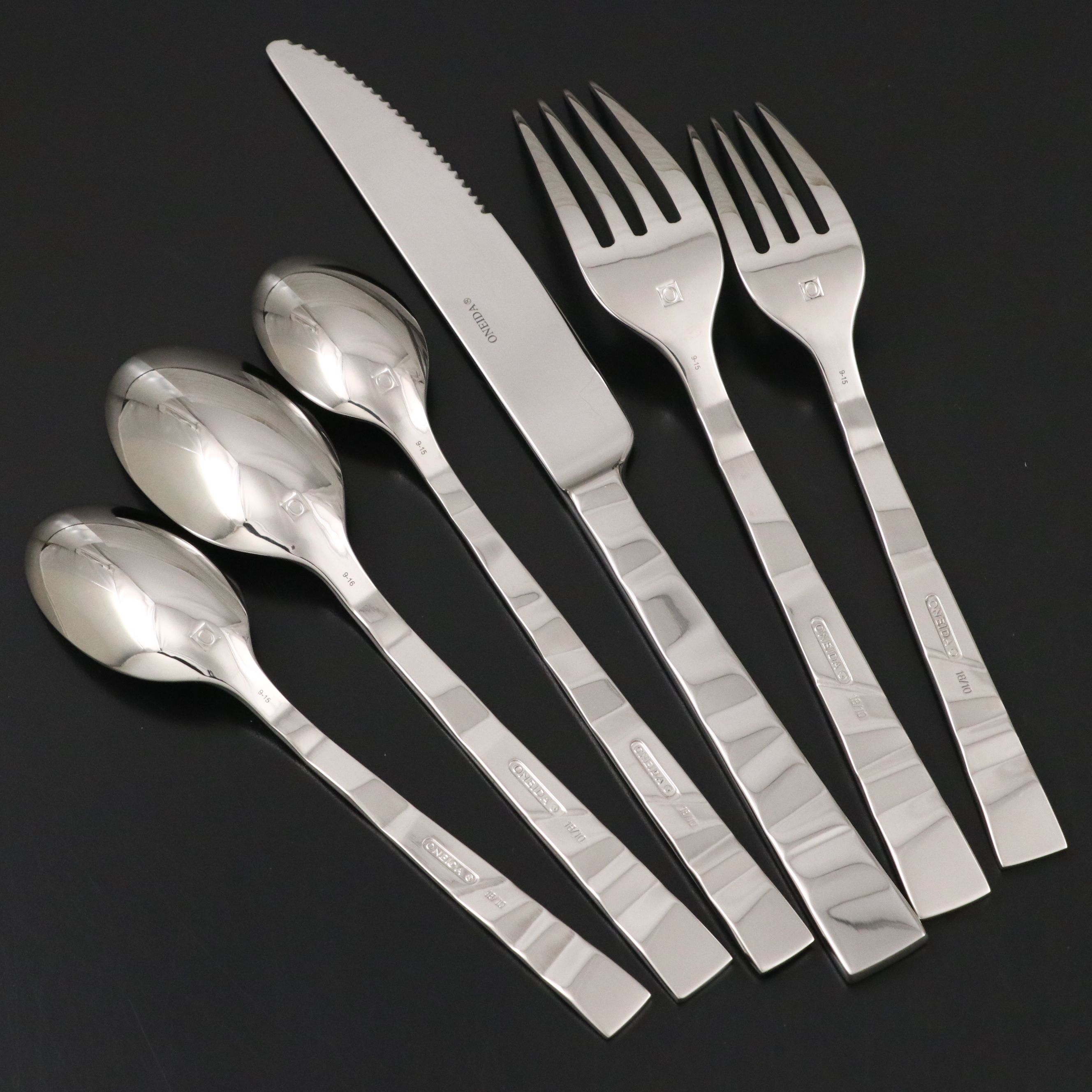 Oneida "Ori" Stainless Steel Flatware