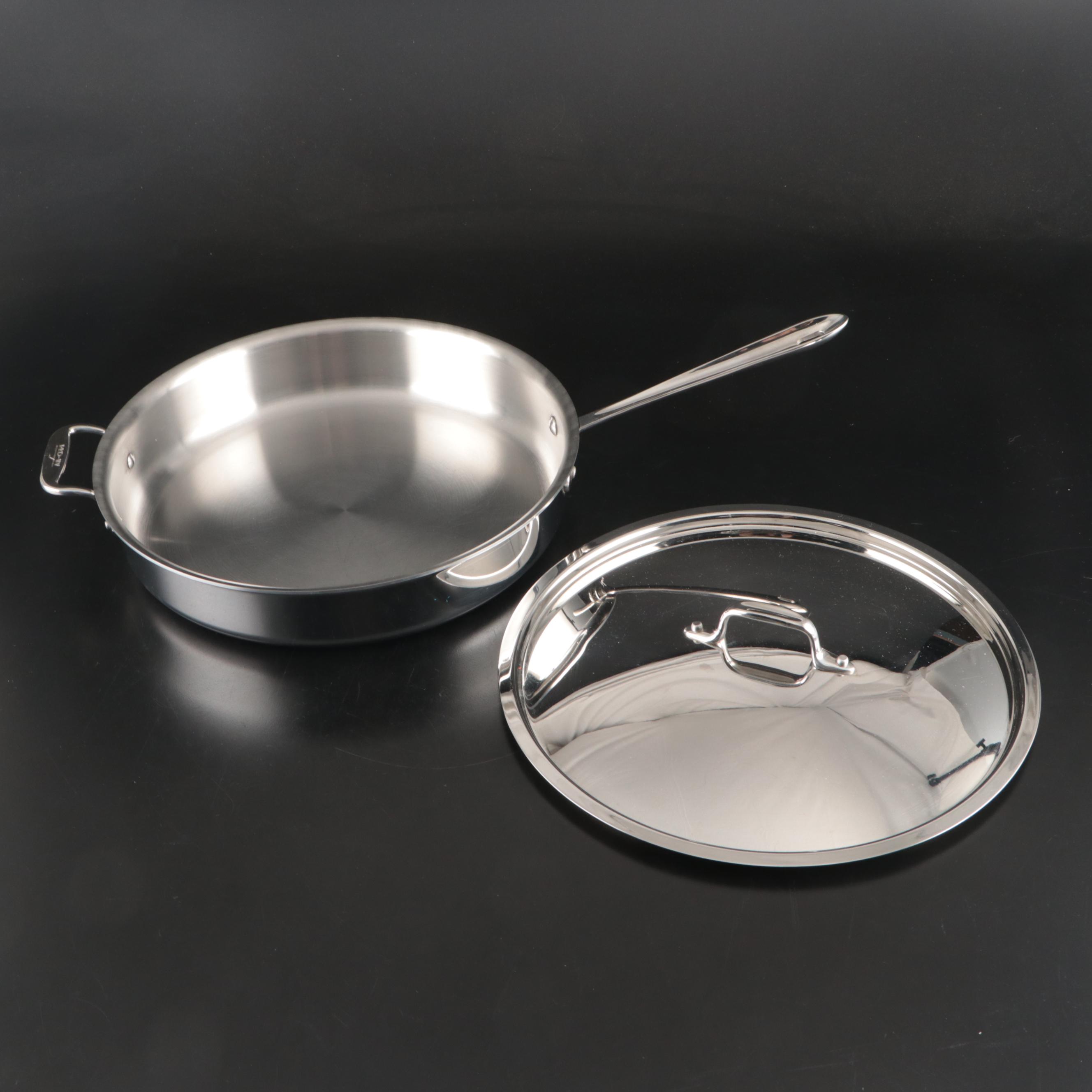 All-Clad Stainless Steel Sauté Pan