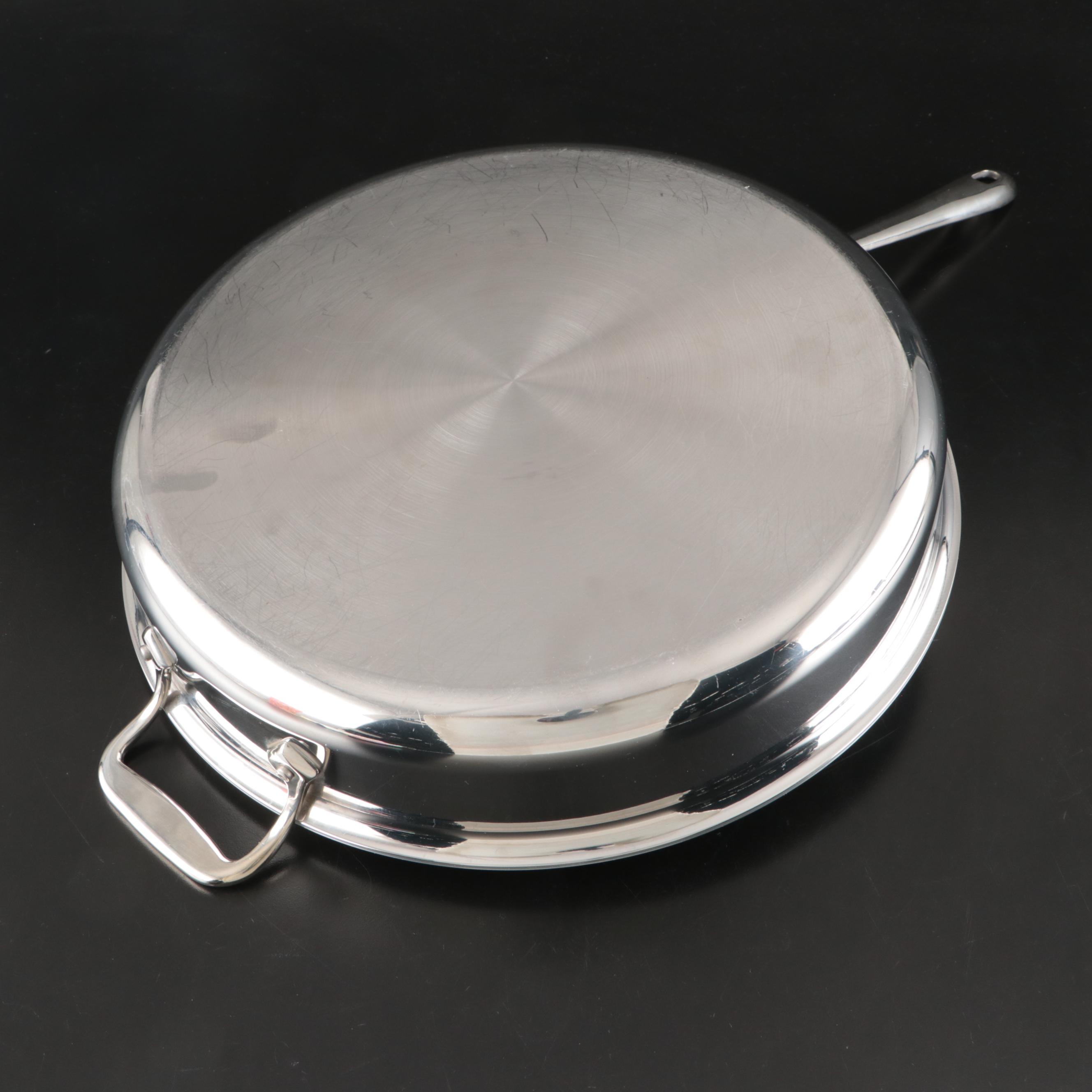 All-Clad Stainless Steel Sauté Pan