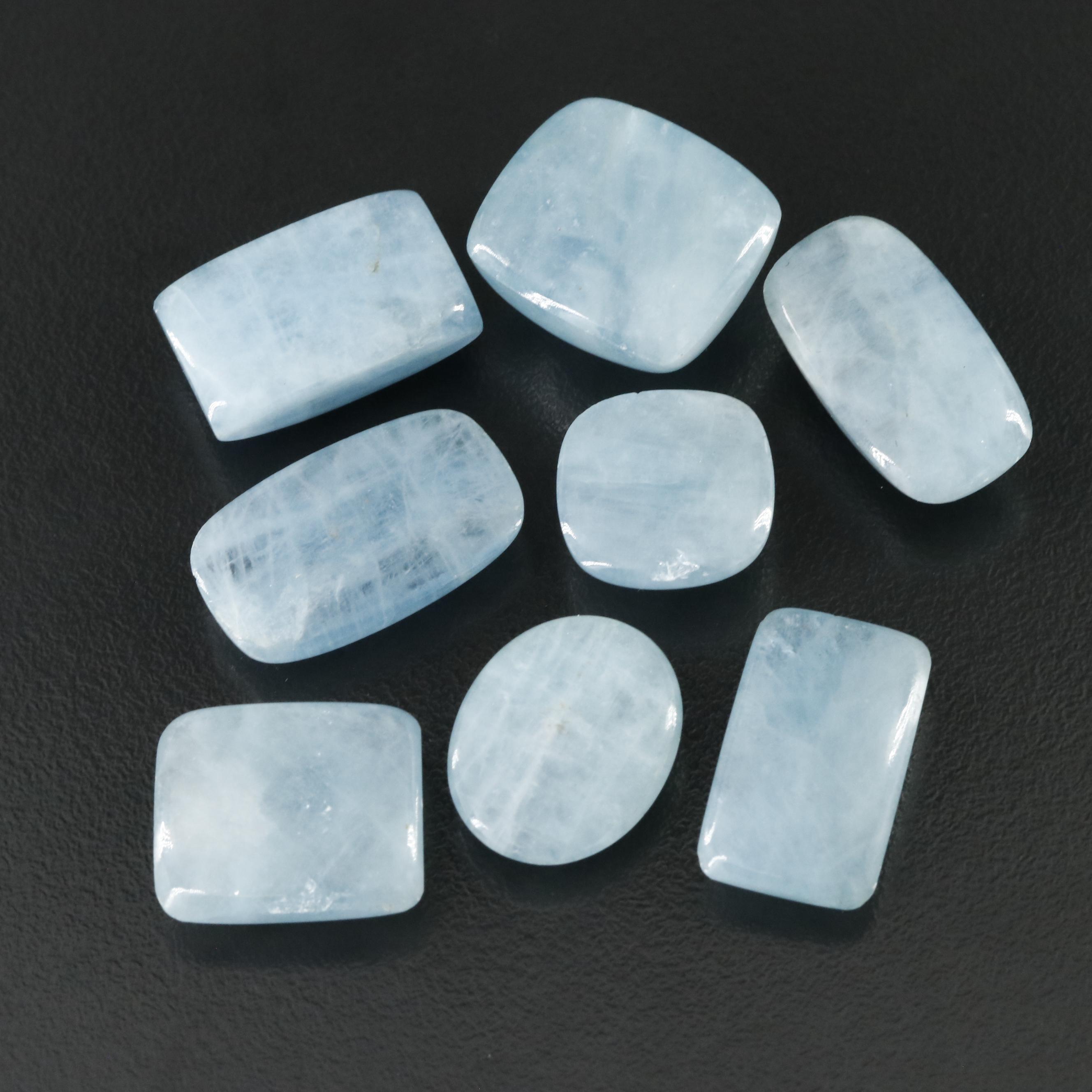 Loose 146.56 CTW Aquamarines