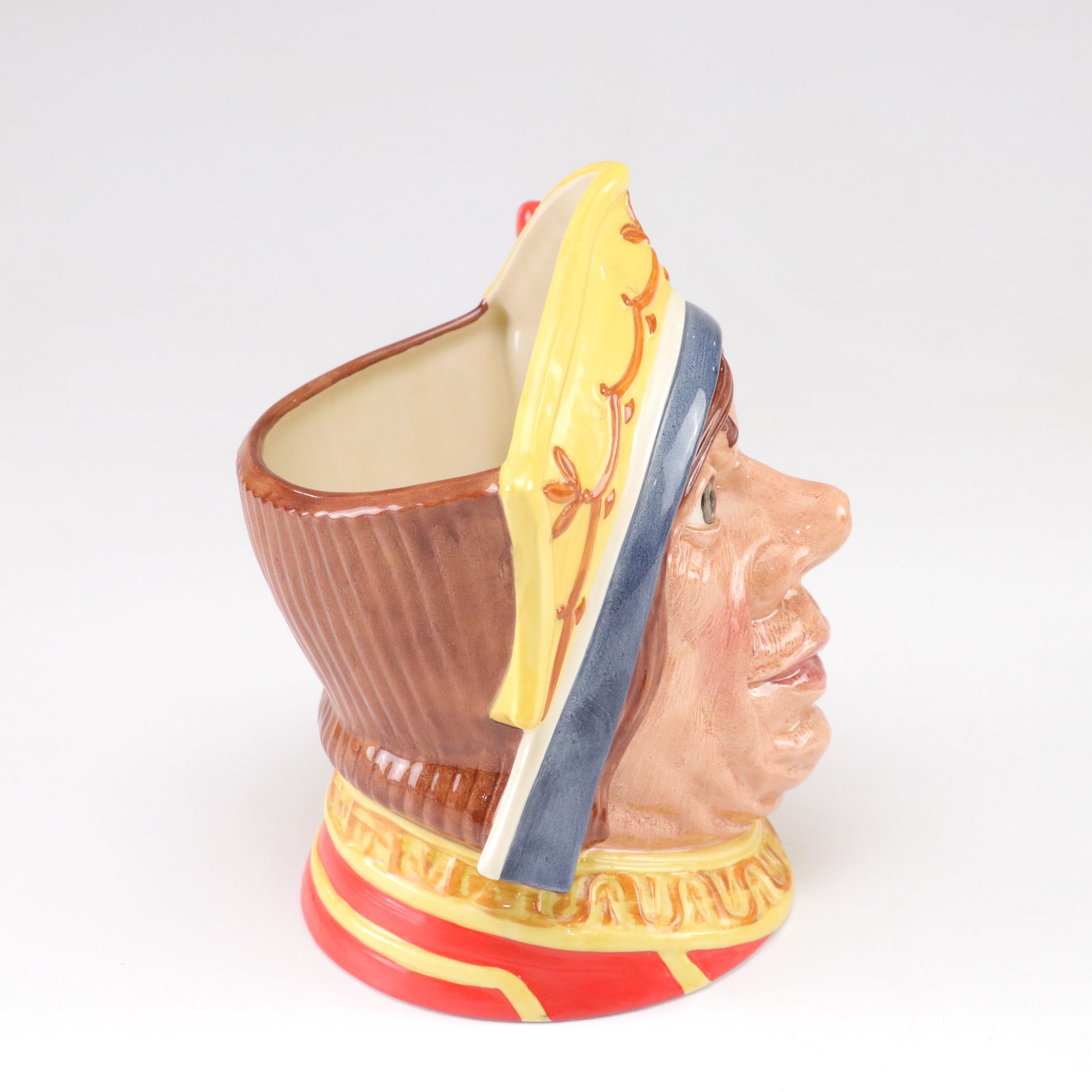 Royal Doulton Toby Jugs "The Mad Hatter", "The Red Queen", and "The Gardener"