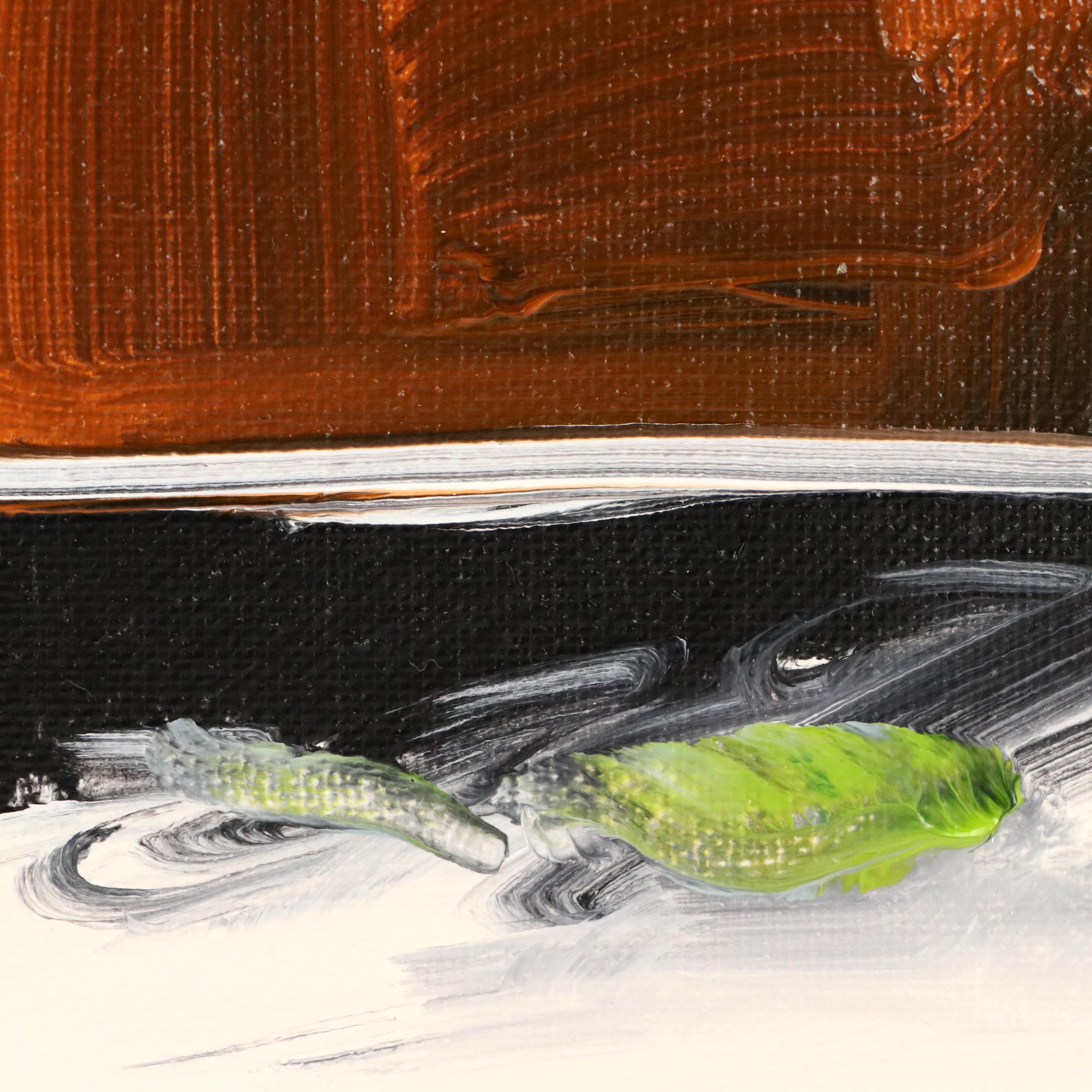 José M. Lima Floral Still Life Oil Painting, 2025