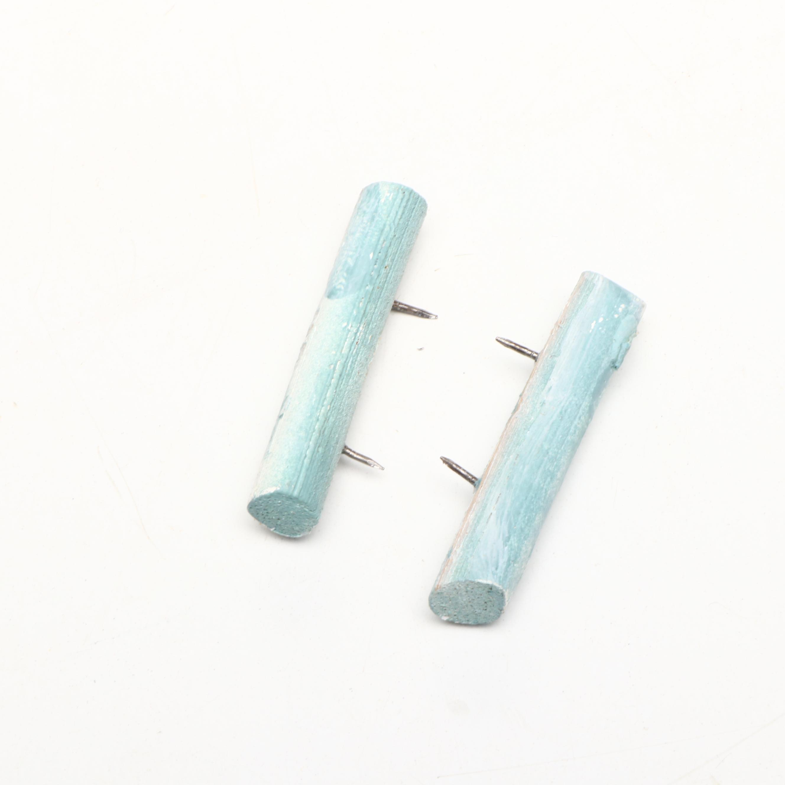 Turquoise Painted Decorative Bird Cages