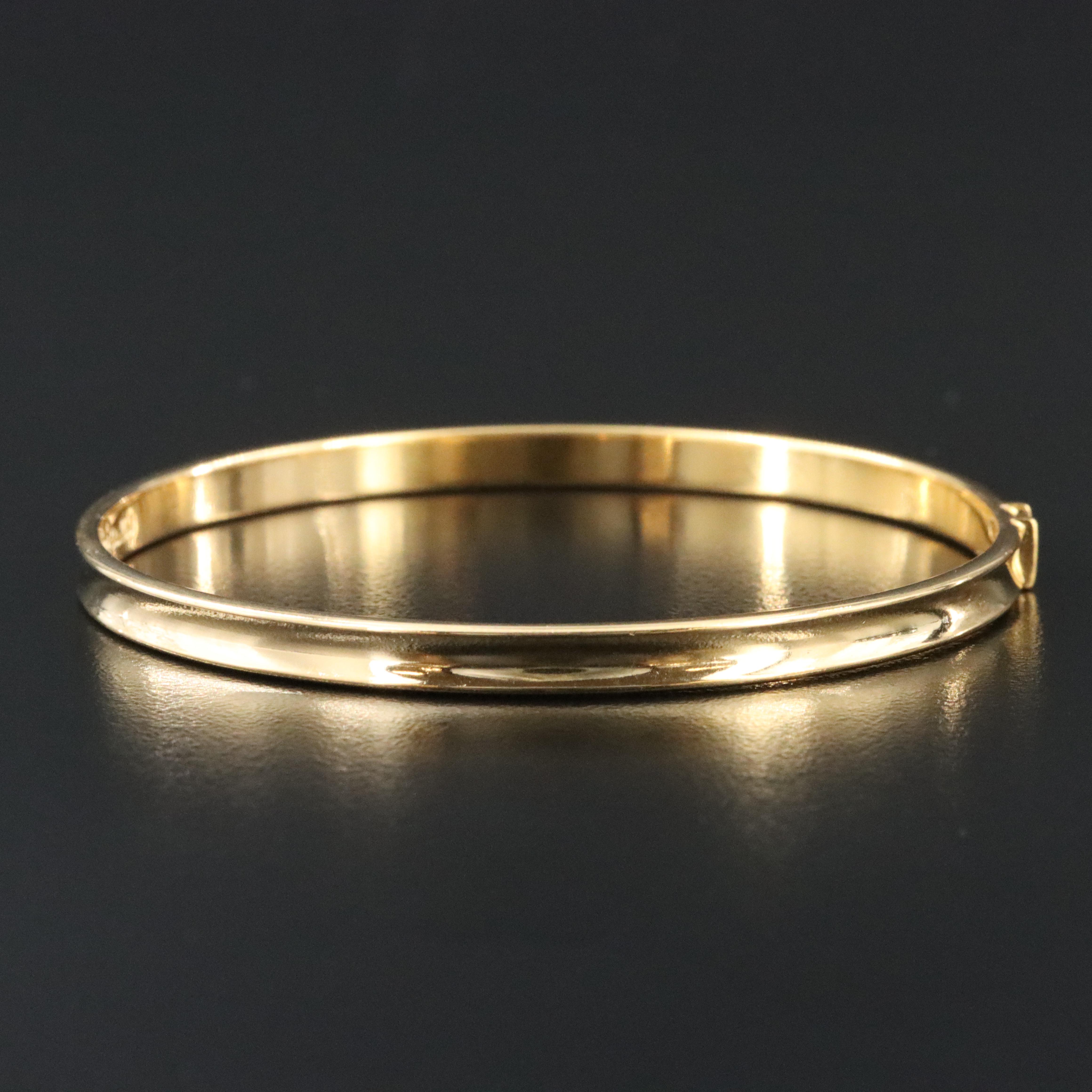 Tiffany & Co. 18K Baguette Sapphire Bangle Bracelet