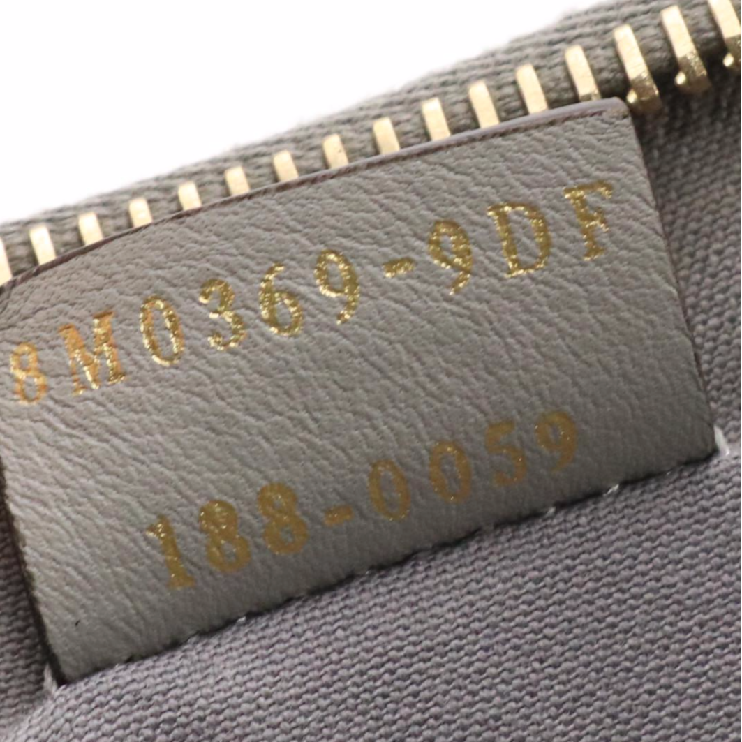 Fendi Front Pocket Crossbody in Multicolor Studded Gray Vitello Dolce Leather