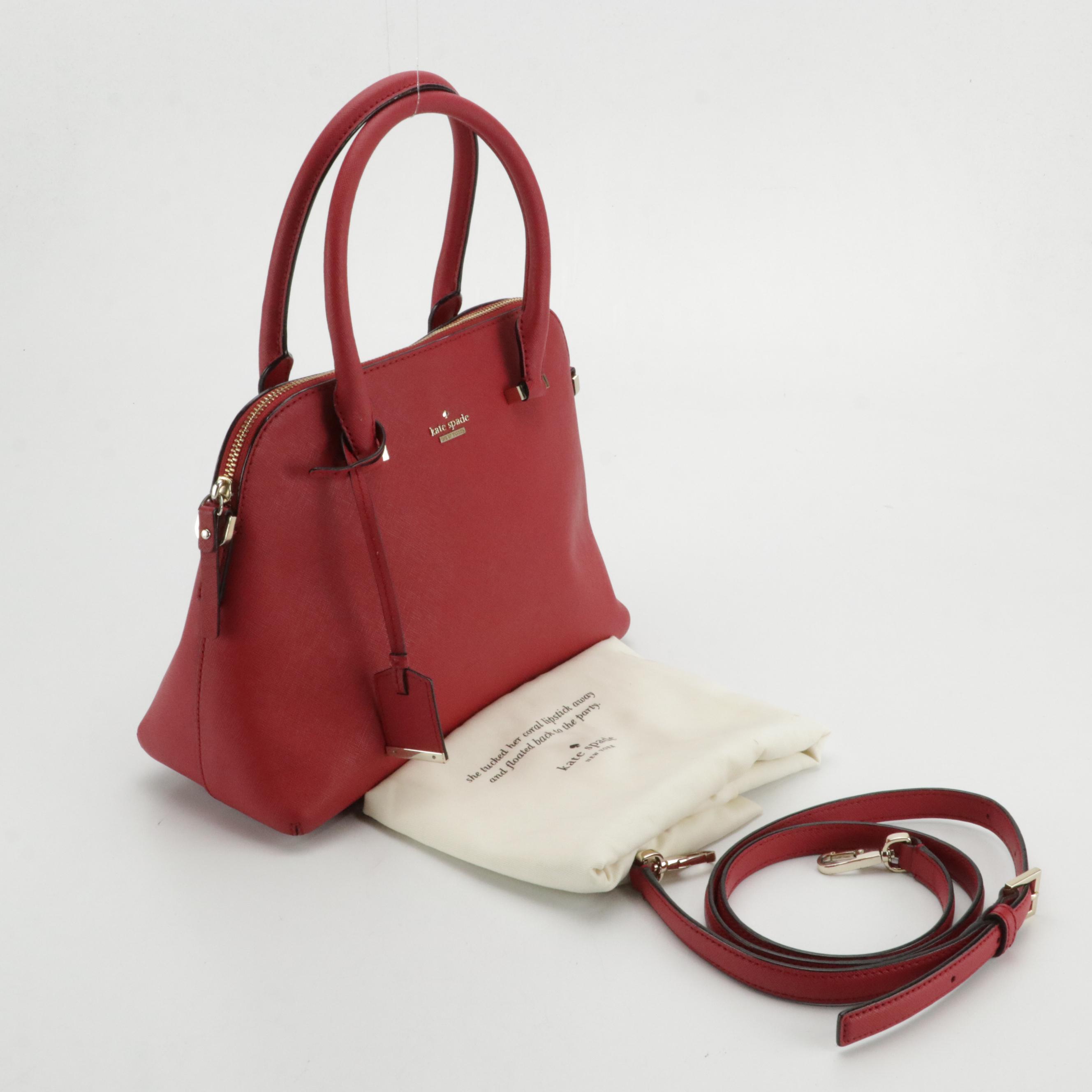 Kate Spade Staci Flap Shoulder & Cameron Street Two-Way Bag in Saffiano Leather